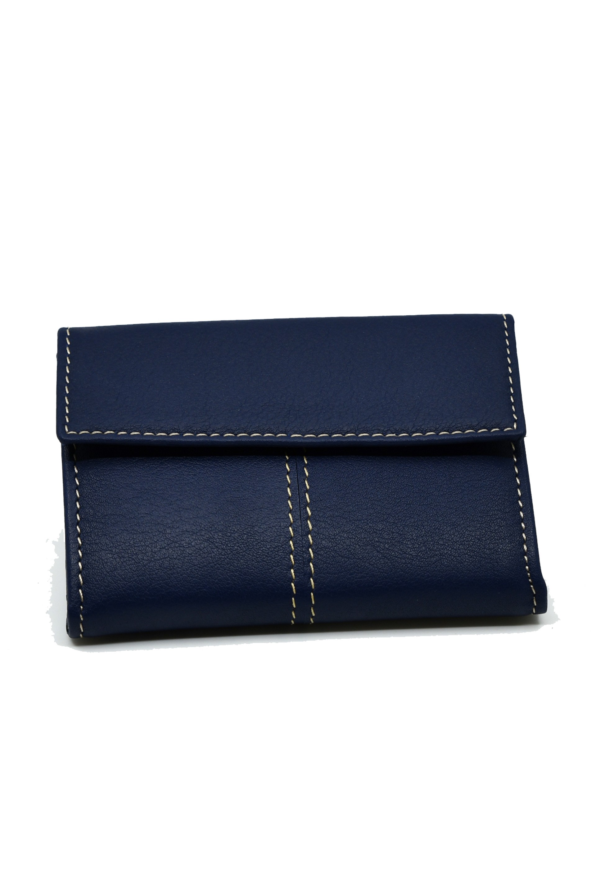 Carteira pequena em pele