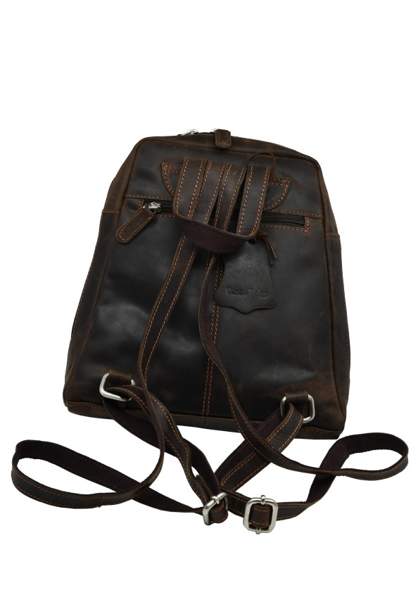 Mochila em pele