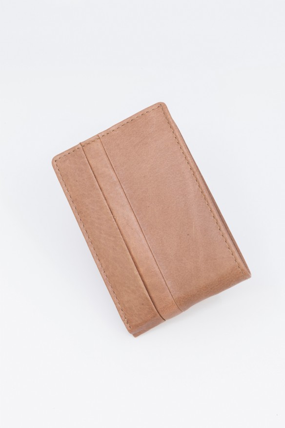 Porta cartes em pele
