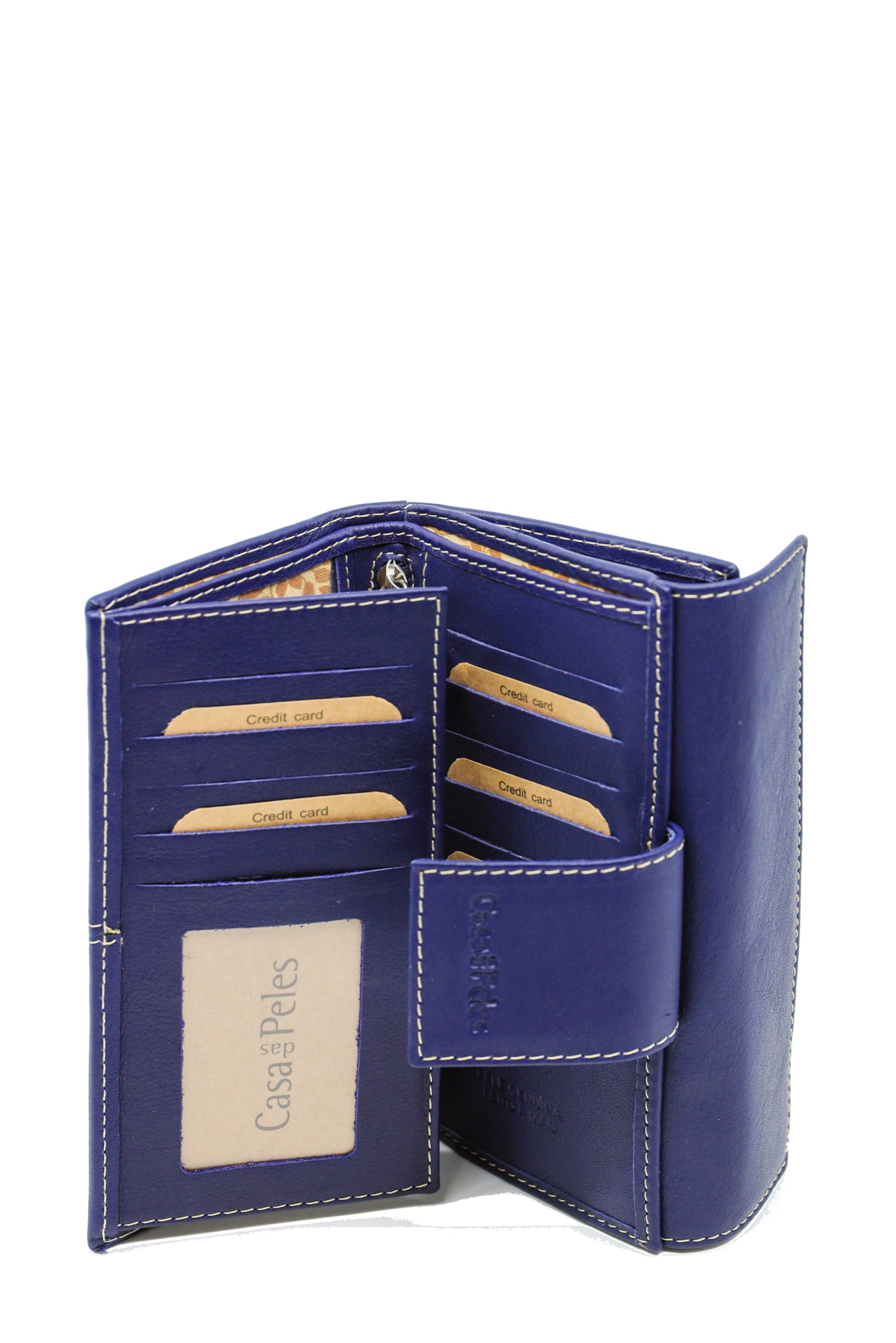 Carteira em pele Lirio