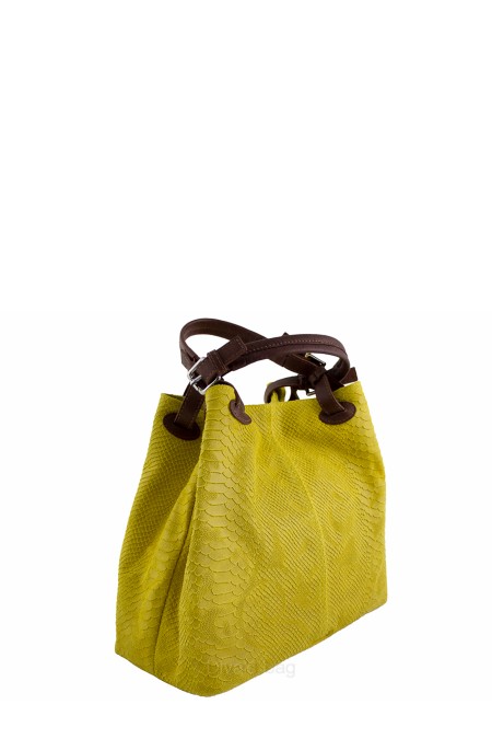 Mala em pele Gravada