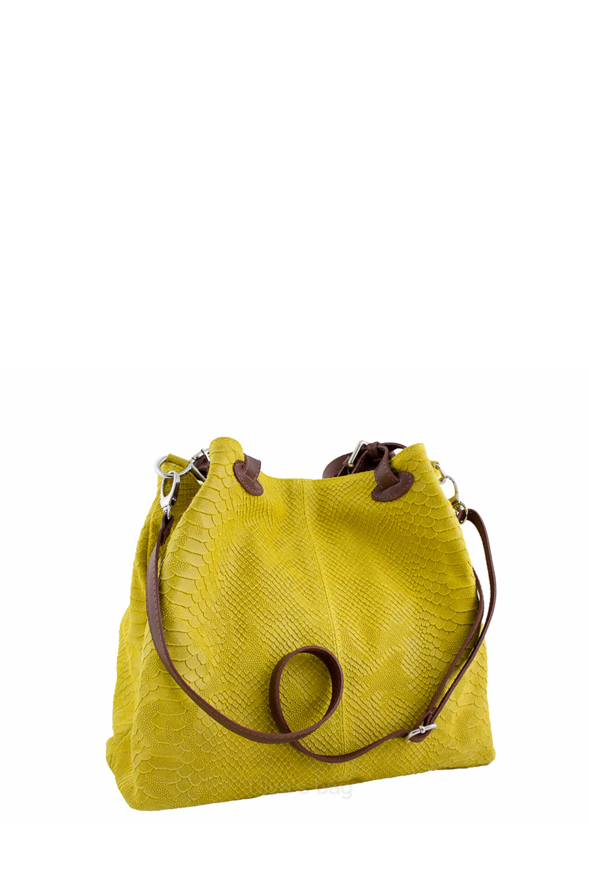 Mala em pele Gravada