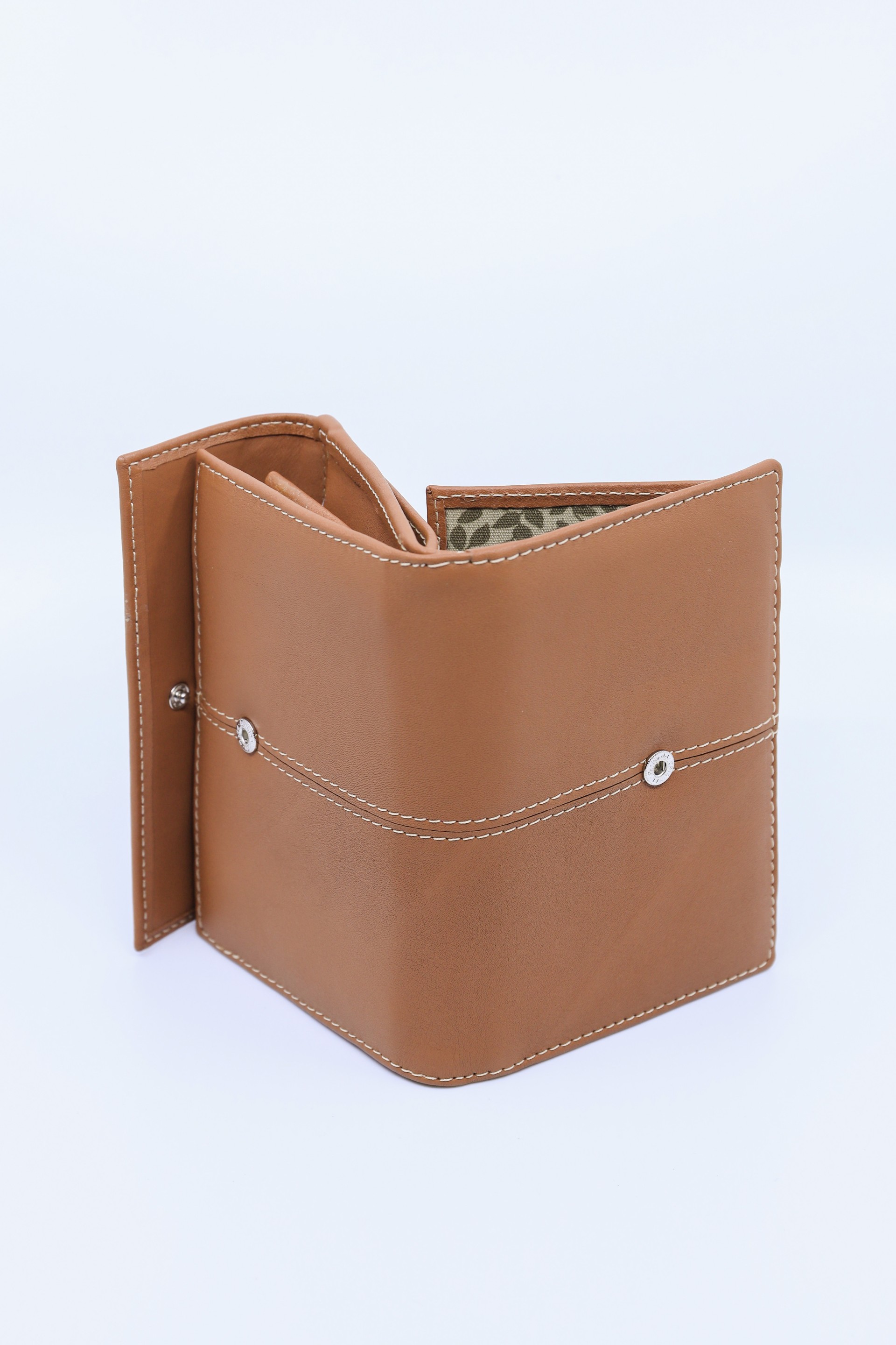 Carteira em pele Girassol