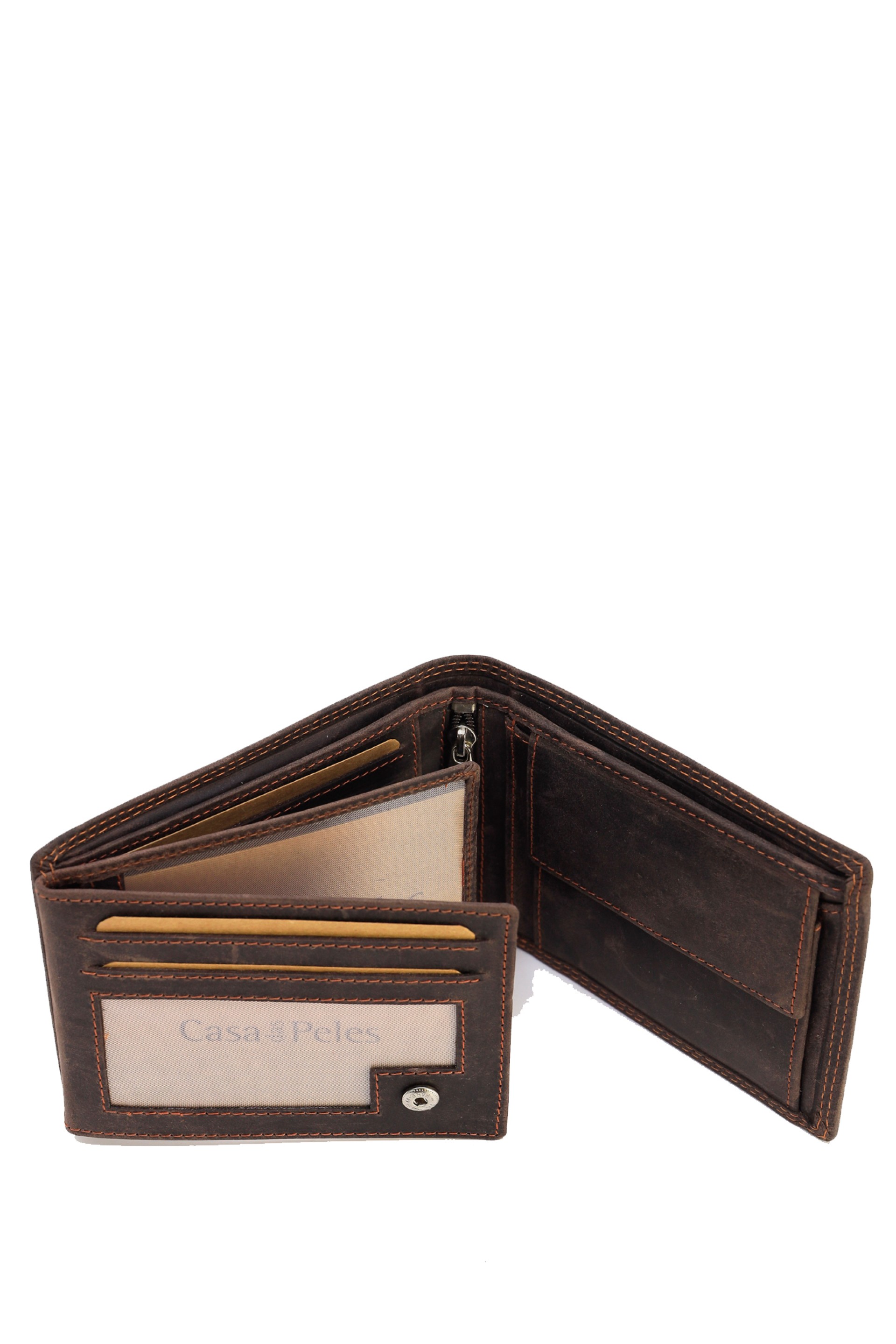 Carteira em pele