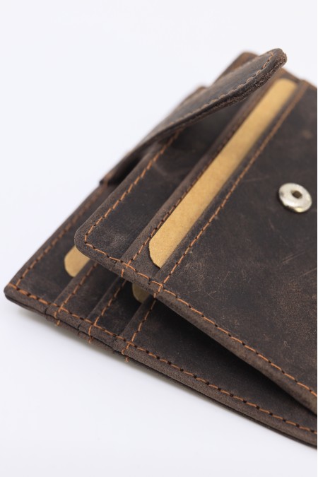 Porta- cartes em pele