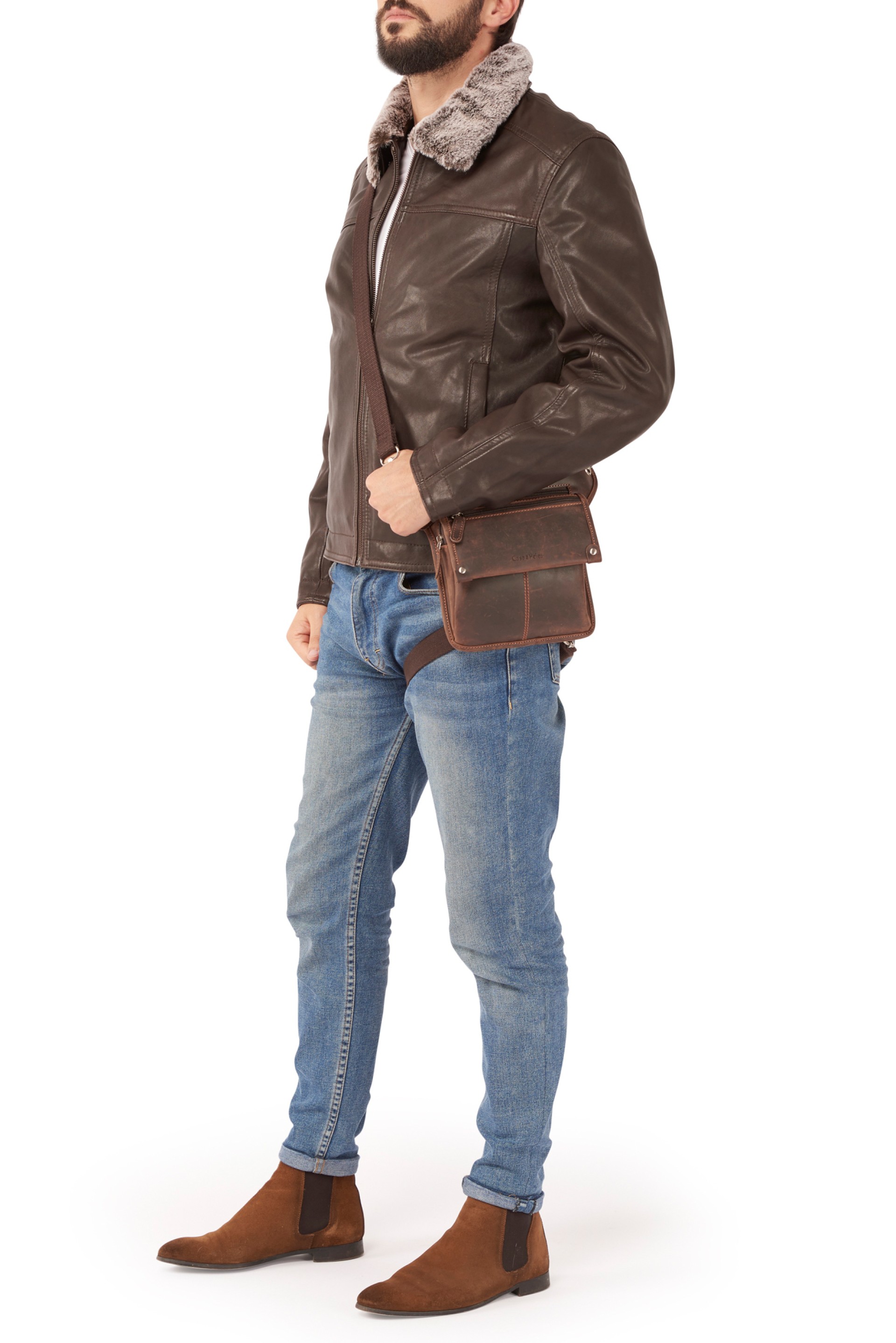 Bolsa / Mala em pele