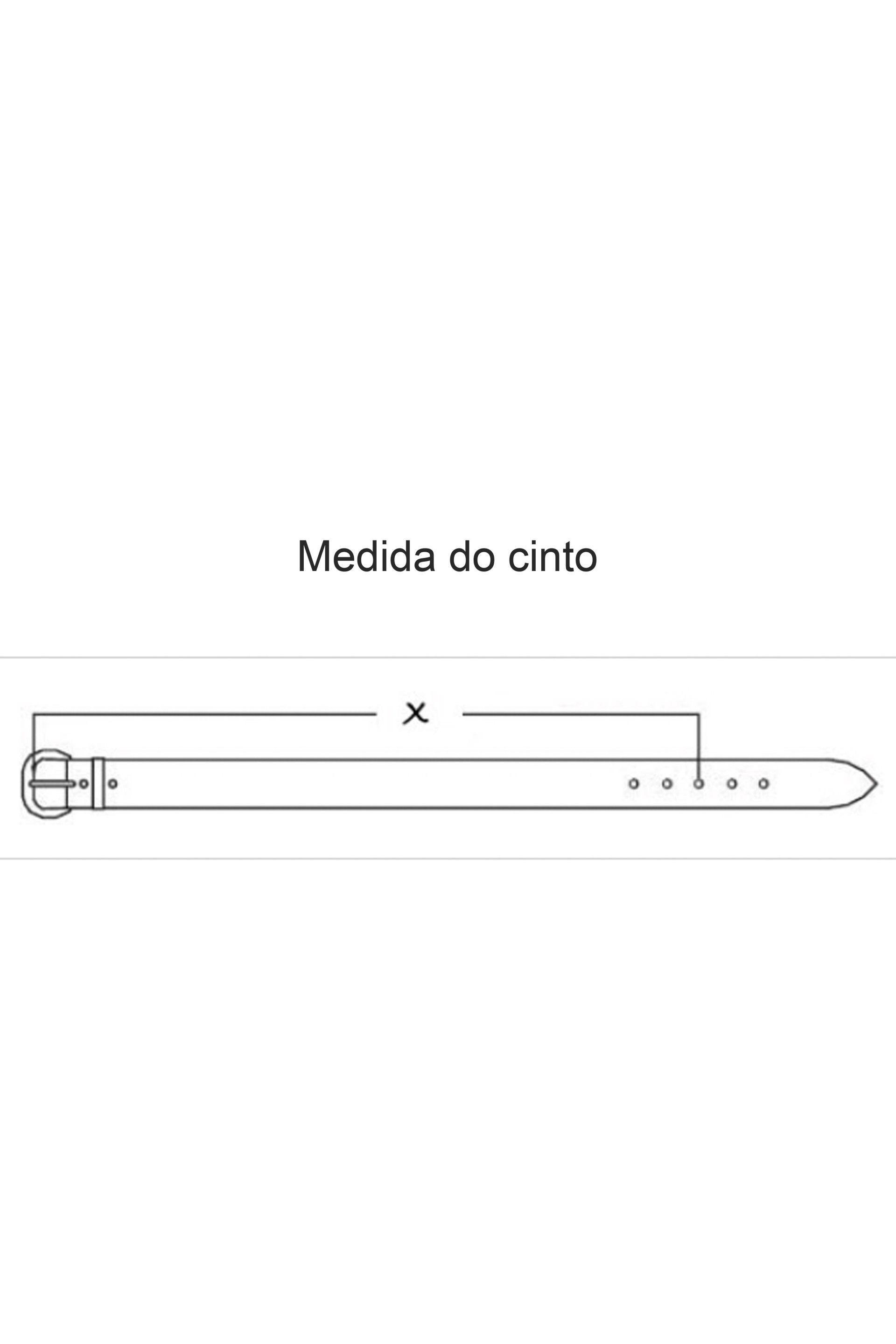 Cinto em pele clįssico A