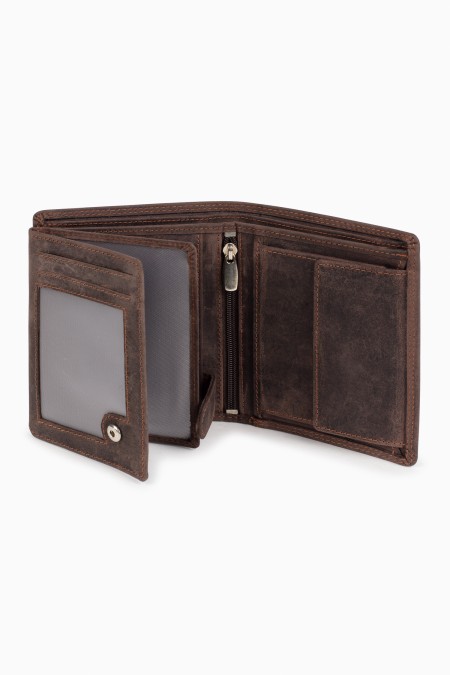 Carteira em pele