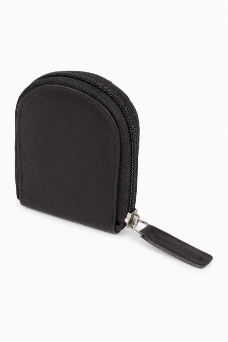 Porta-moedas em pele