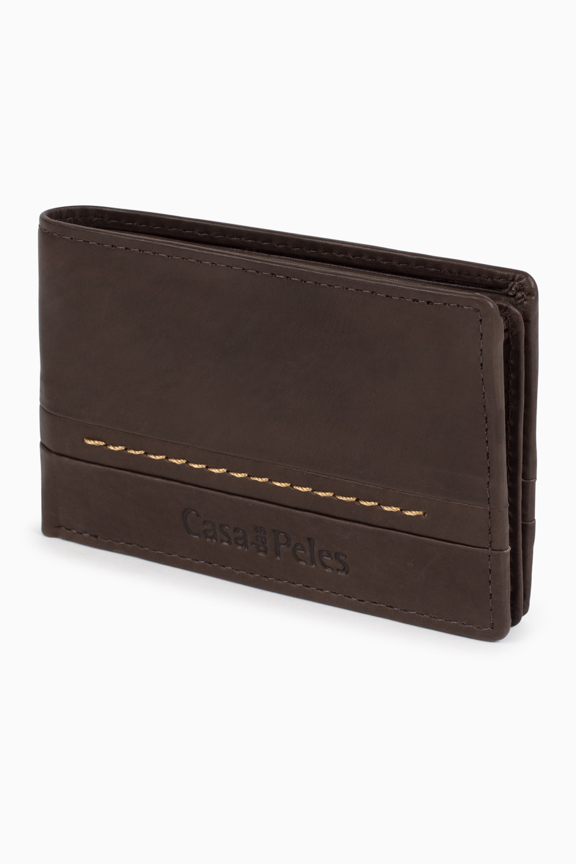 Porta cartões em pele