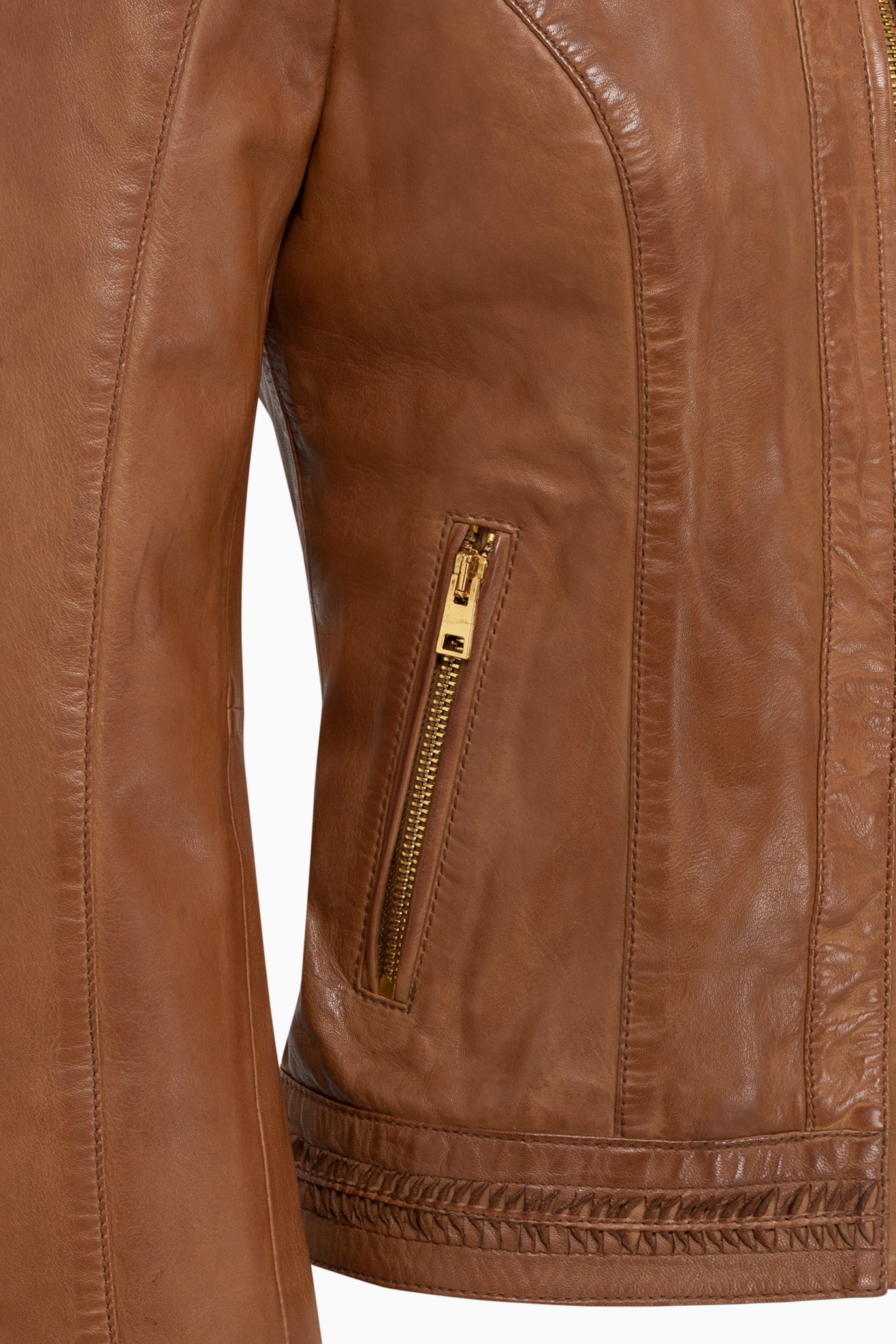 Blusão em pele Kaila