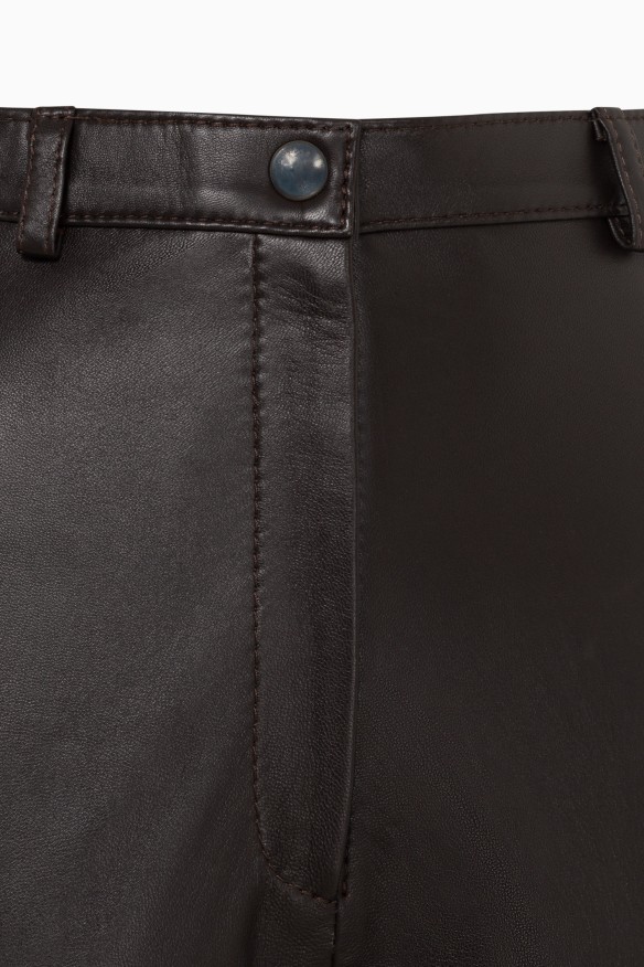 Calça em pele Miriam