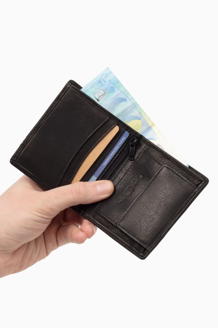 Carteira em pele