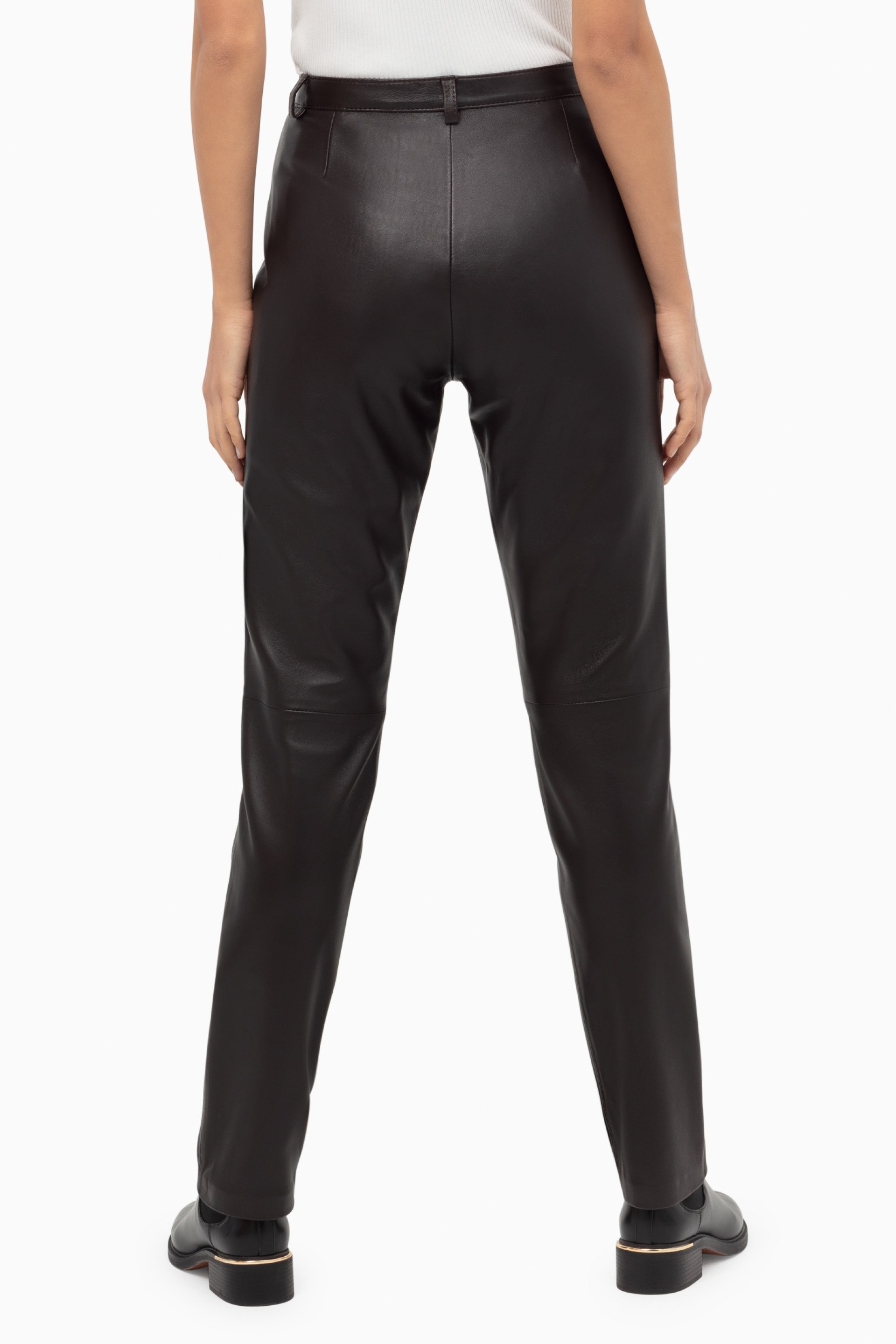 Calça em pele Miriam