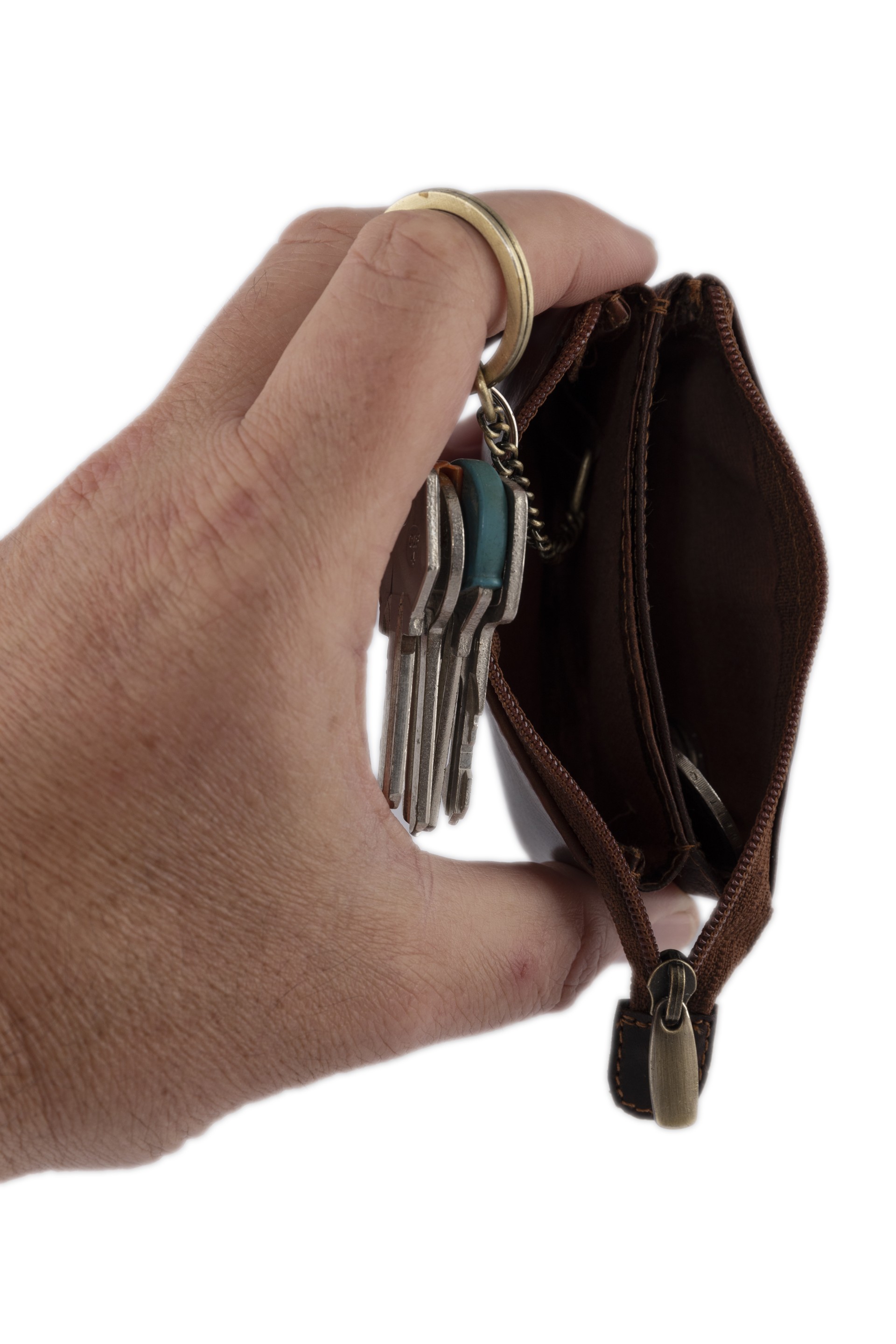 Porta-chaves e moedas