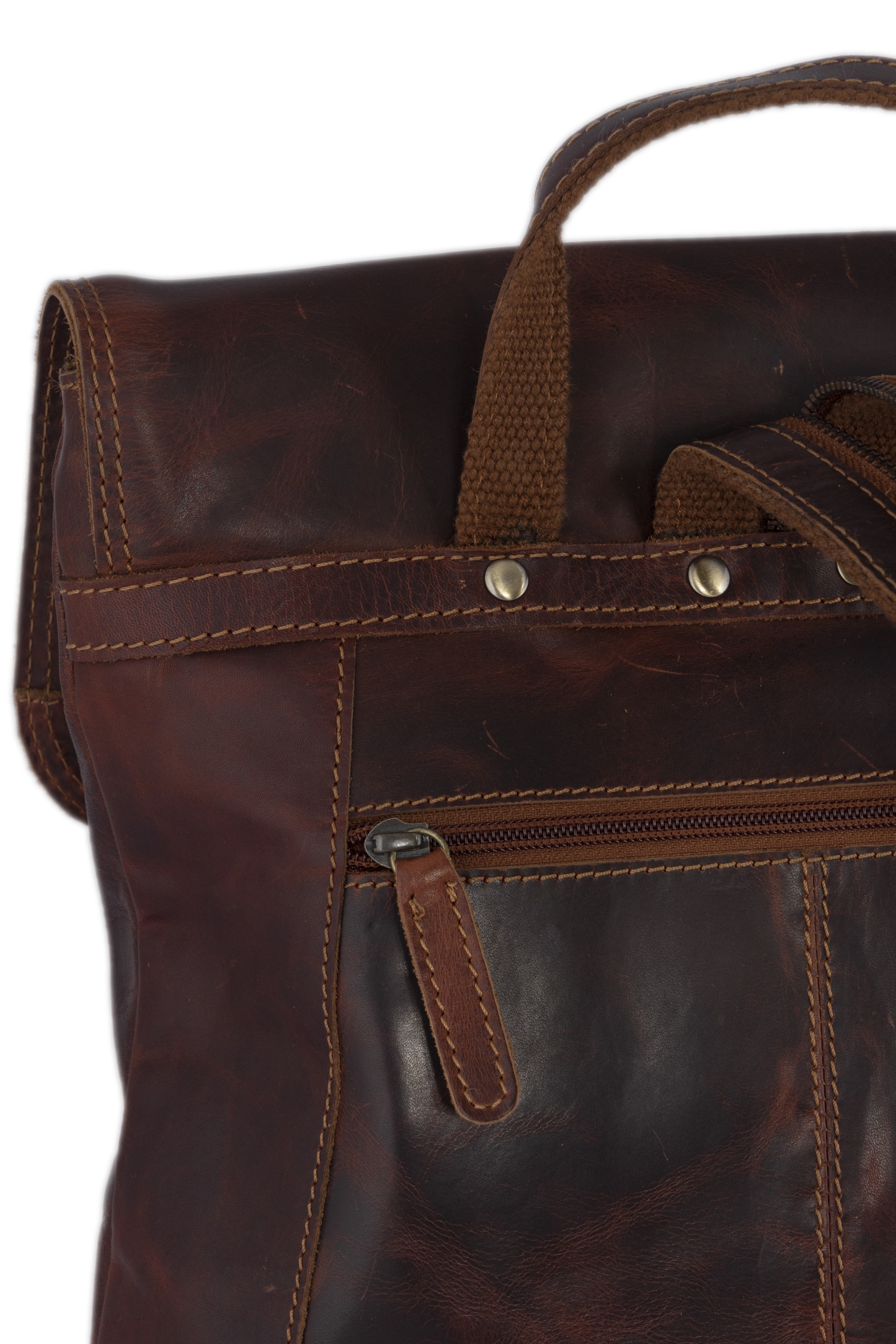 Mocila em pele Siena