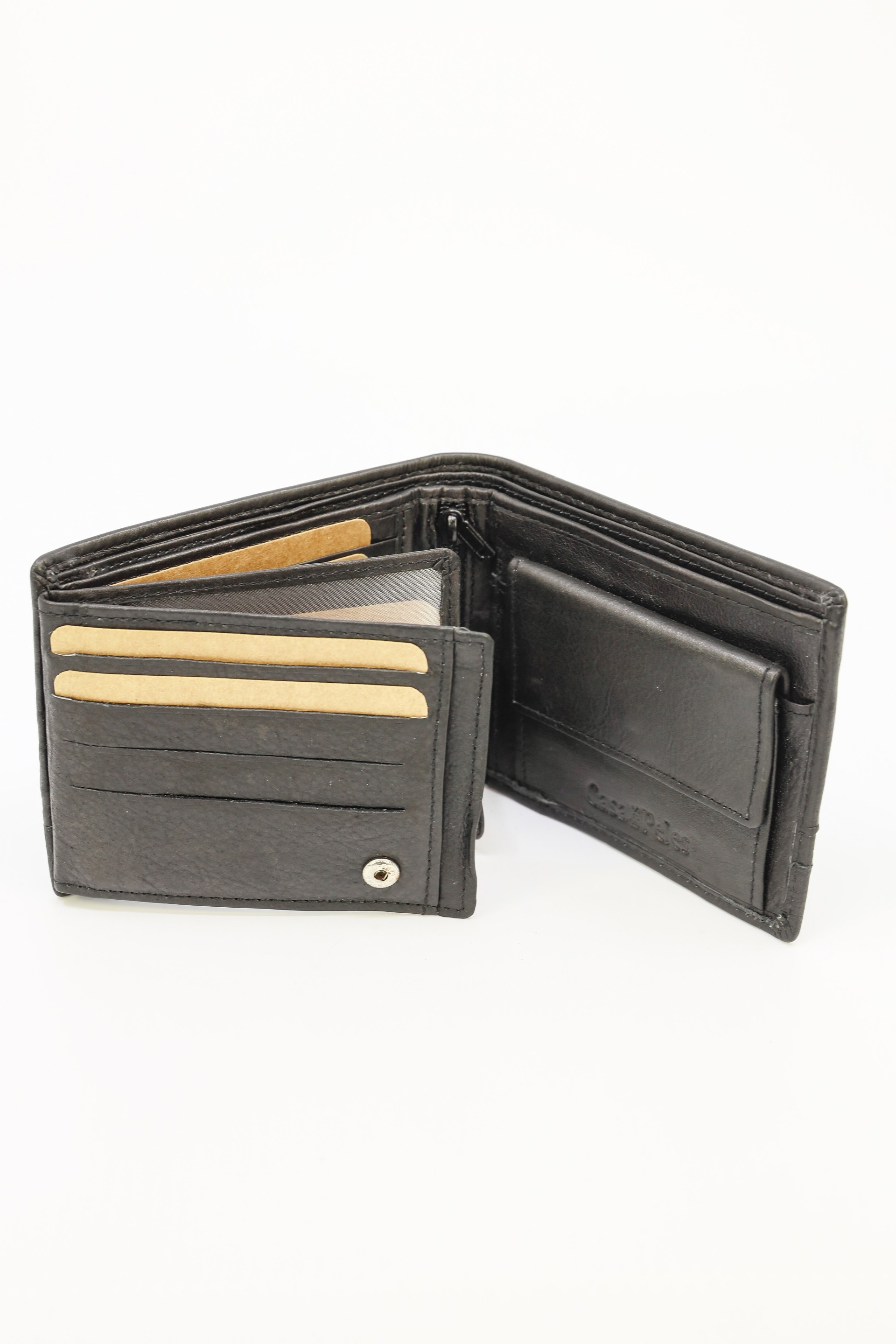 Carteira em pele Homem