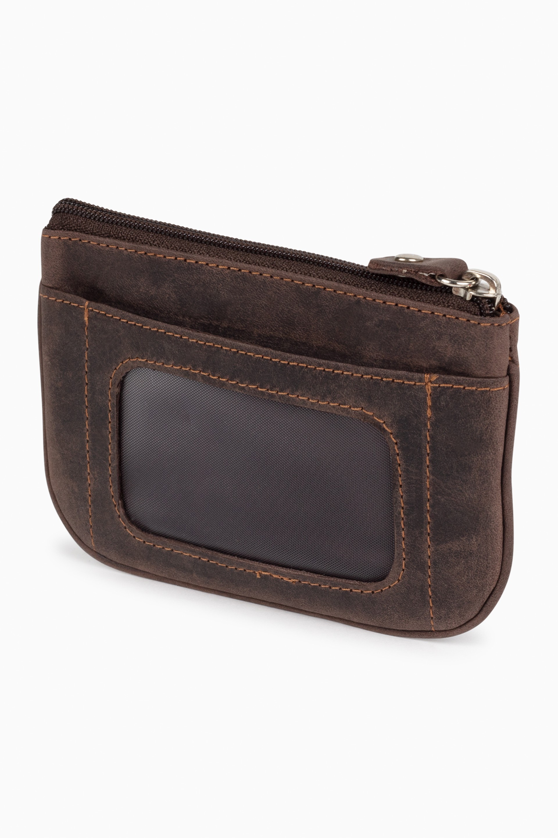 porta moedas em pele