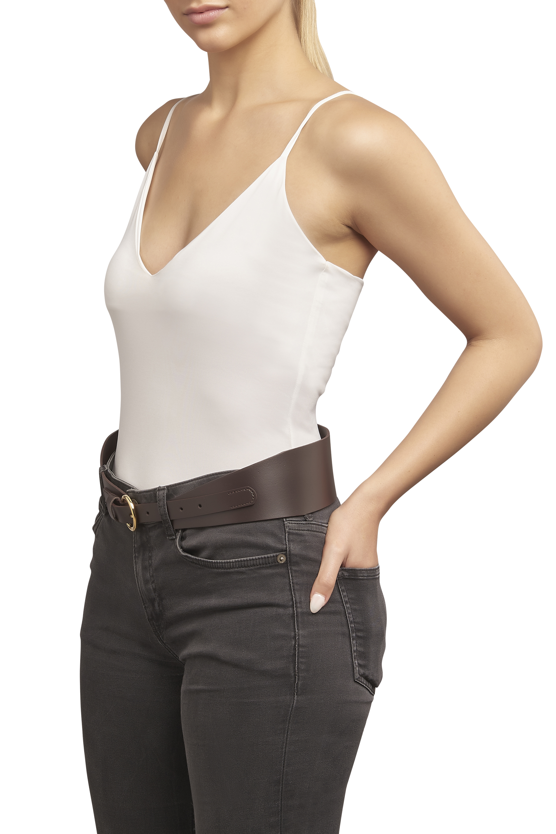 Cinto em pele Savana