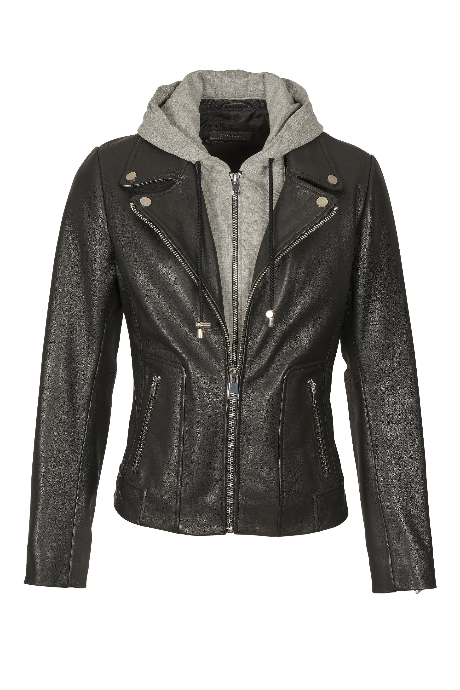 Blusão em pele Constança