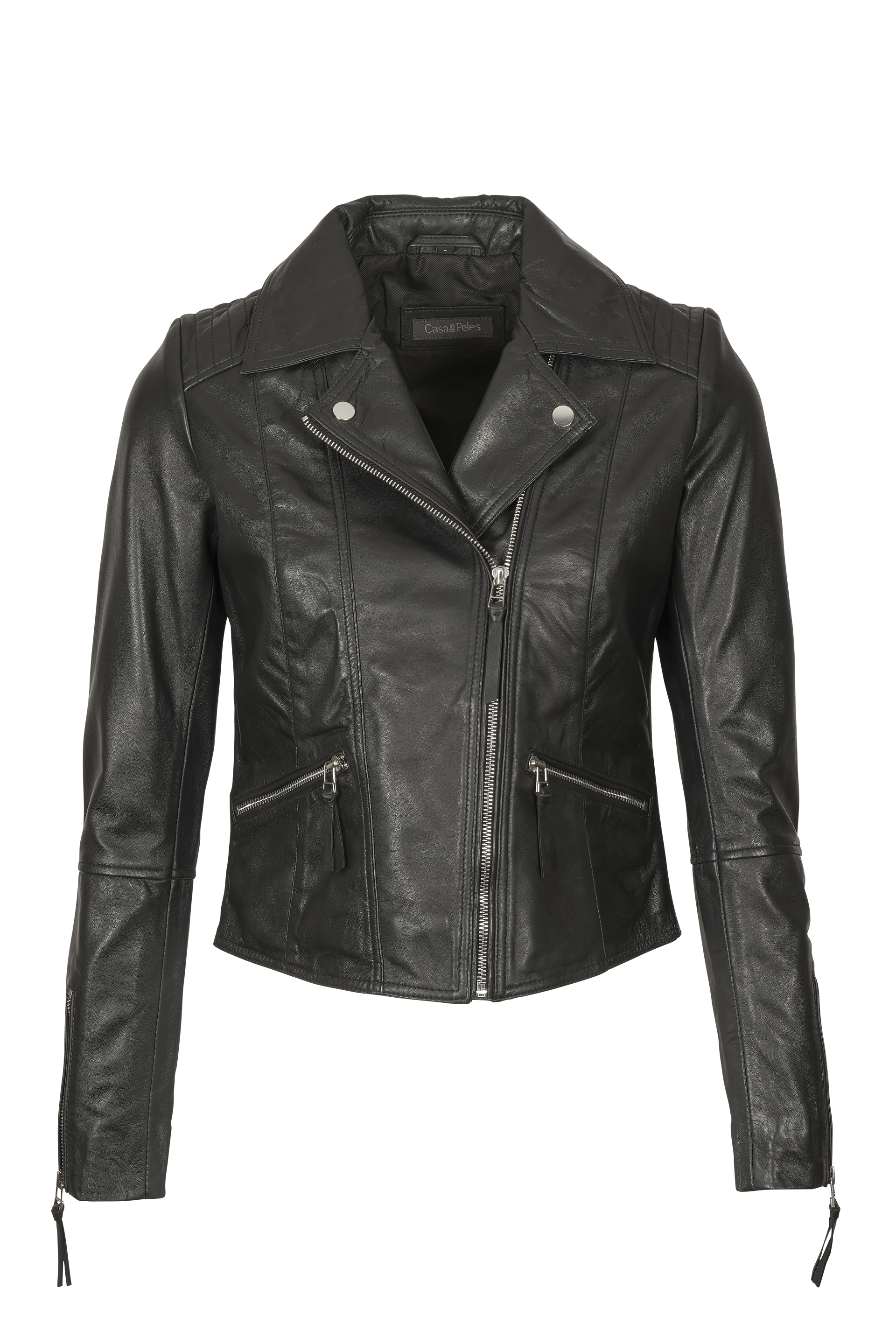 Blusão em pele Sophia