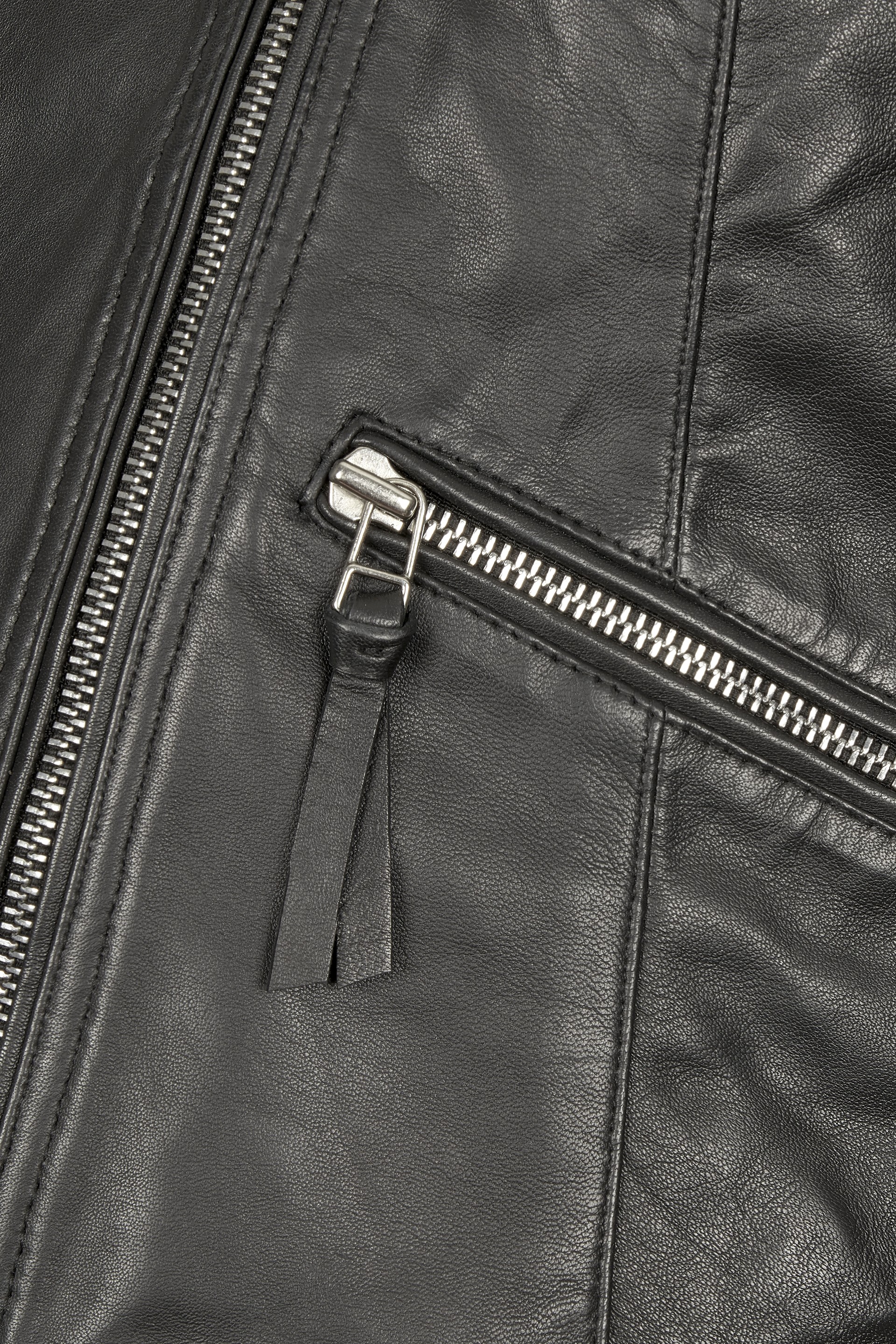 Blusão em pele Sophia