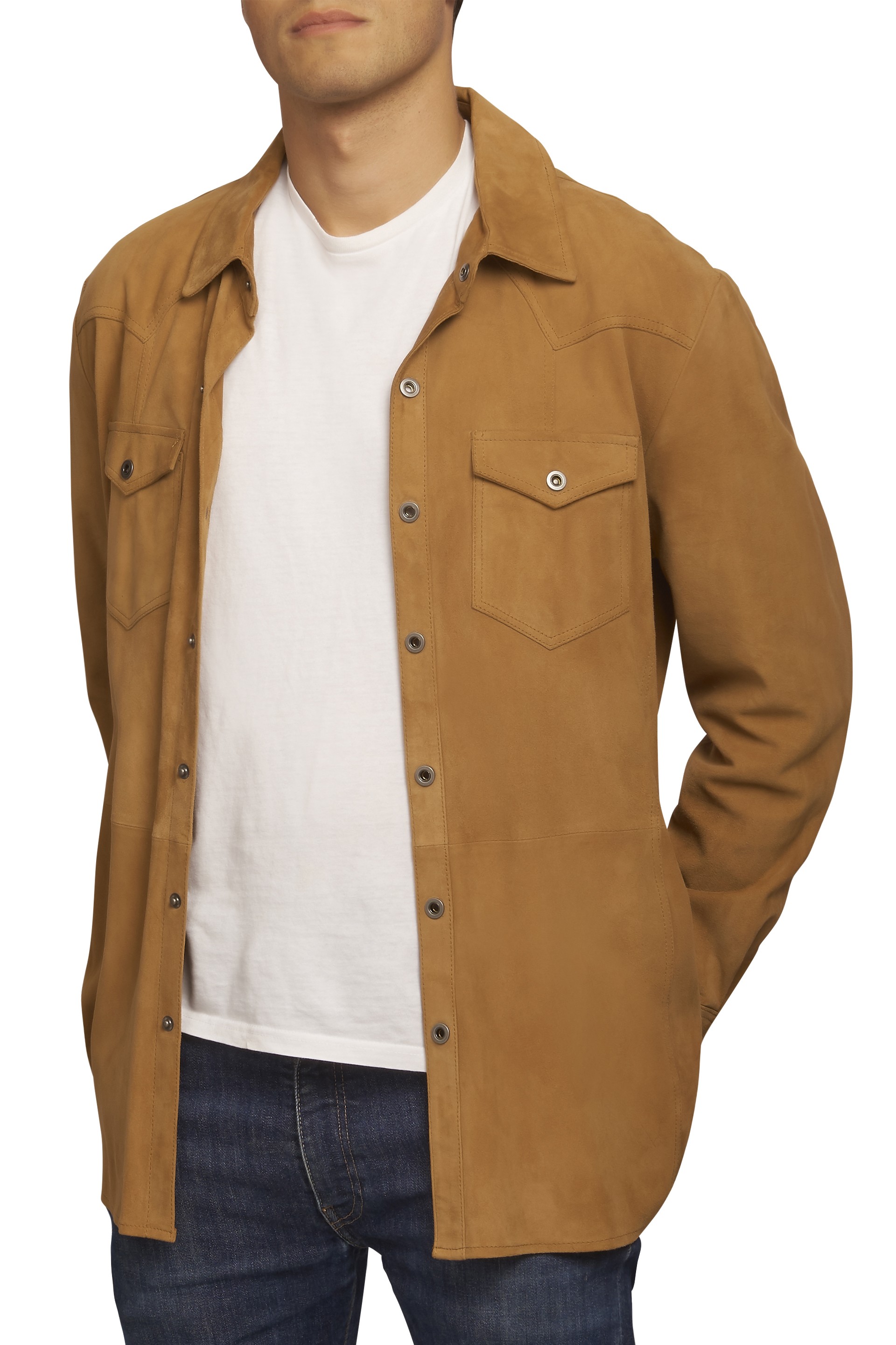 Camisa em pele Ruben