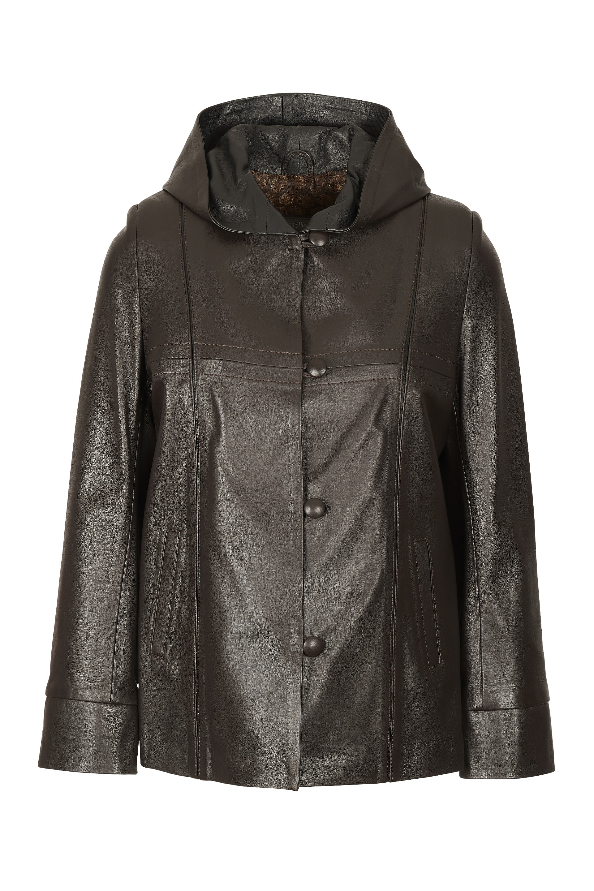 Casaco em pele Clarisse