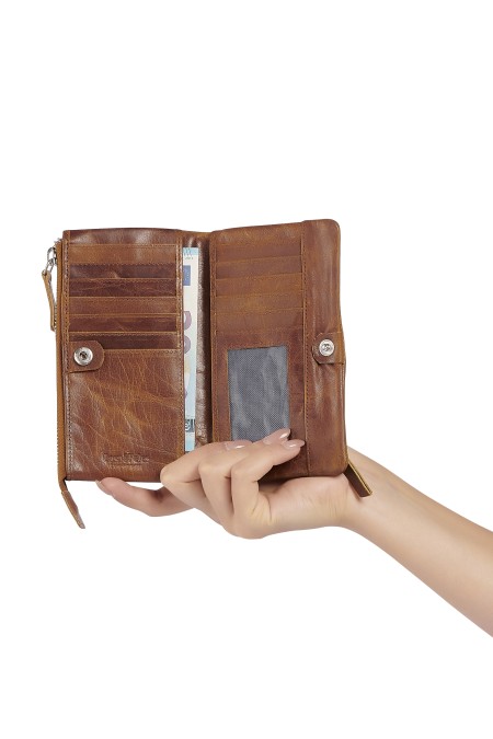 Carteira em pele 9064