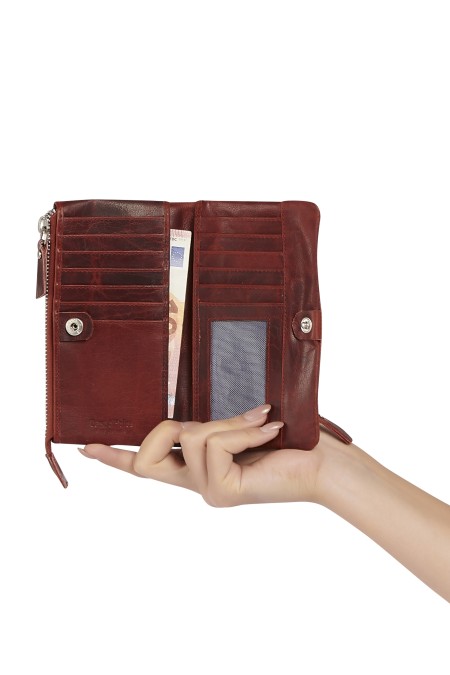 Carteira em pele 9064 Carteira em pele 9064