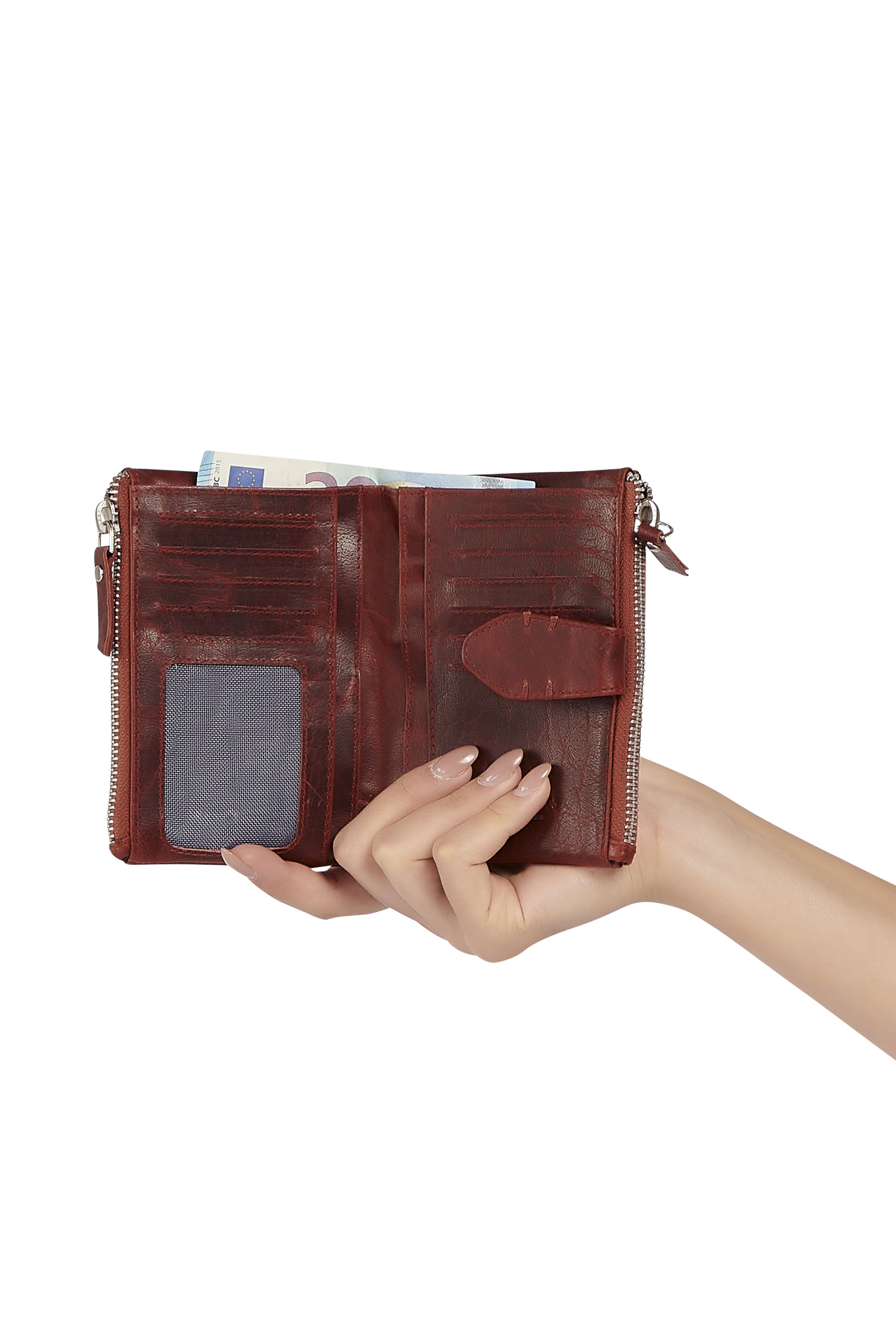 Carteira em pele 9066