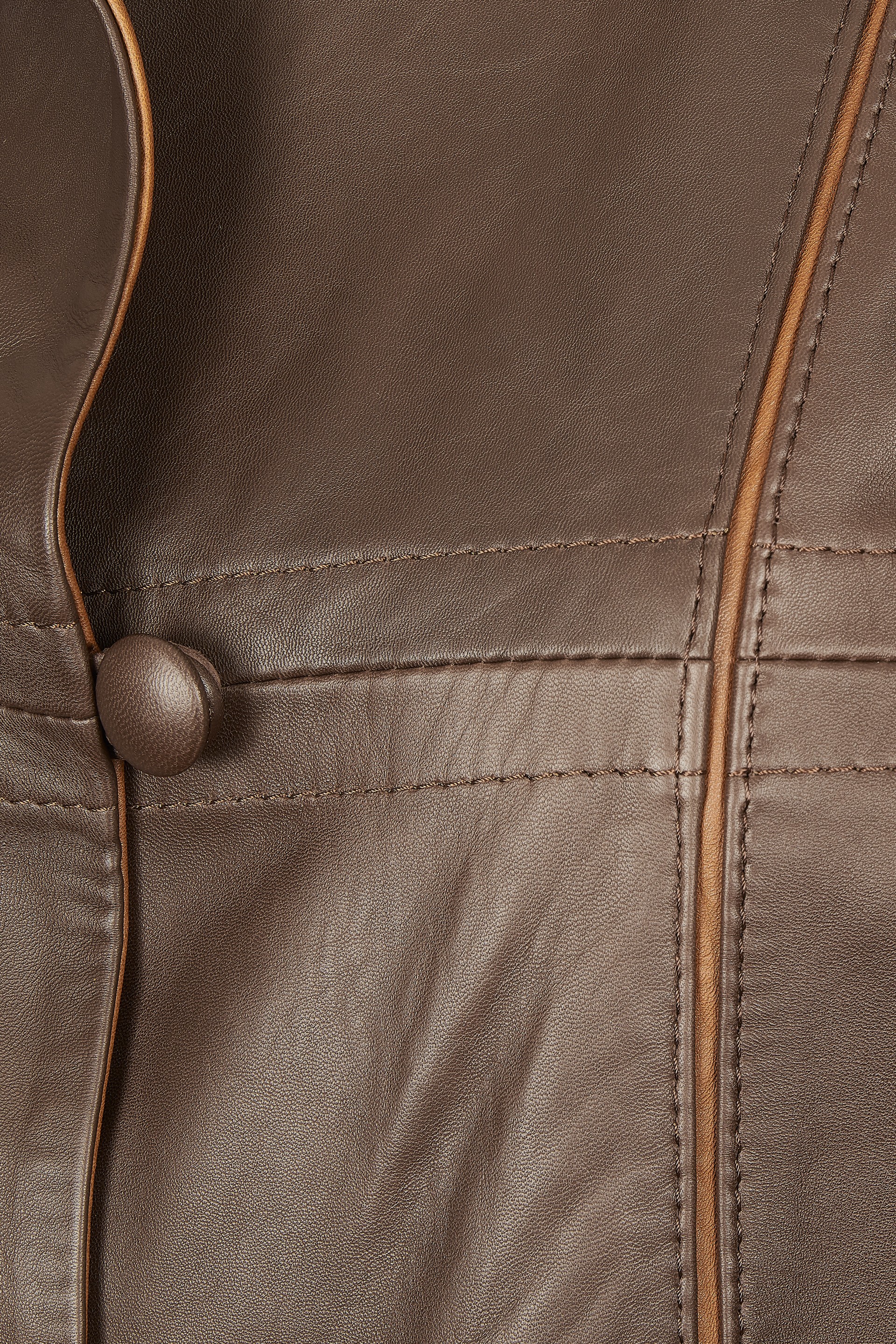 Casaco em pele Edite