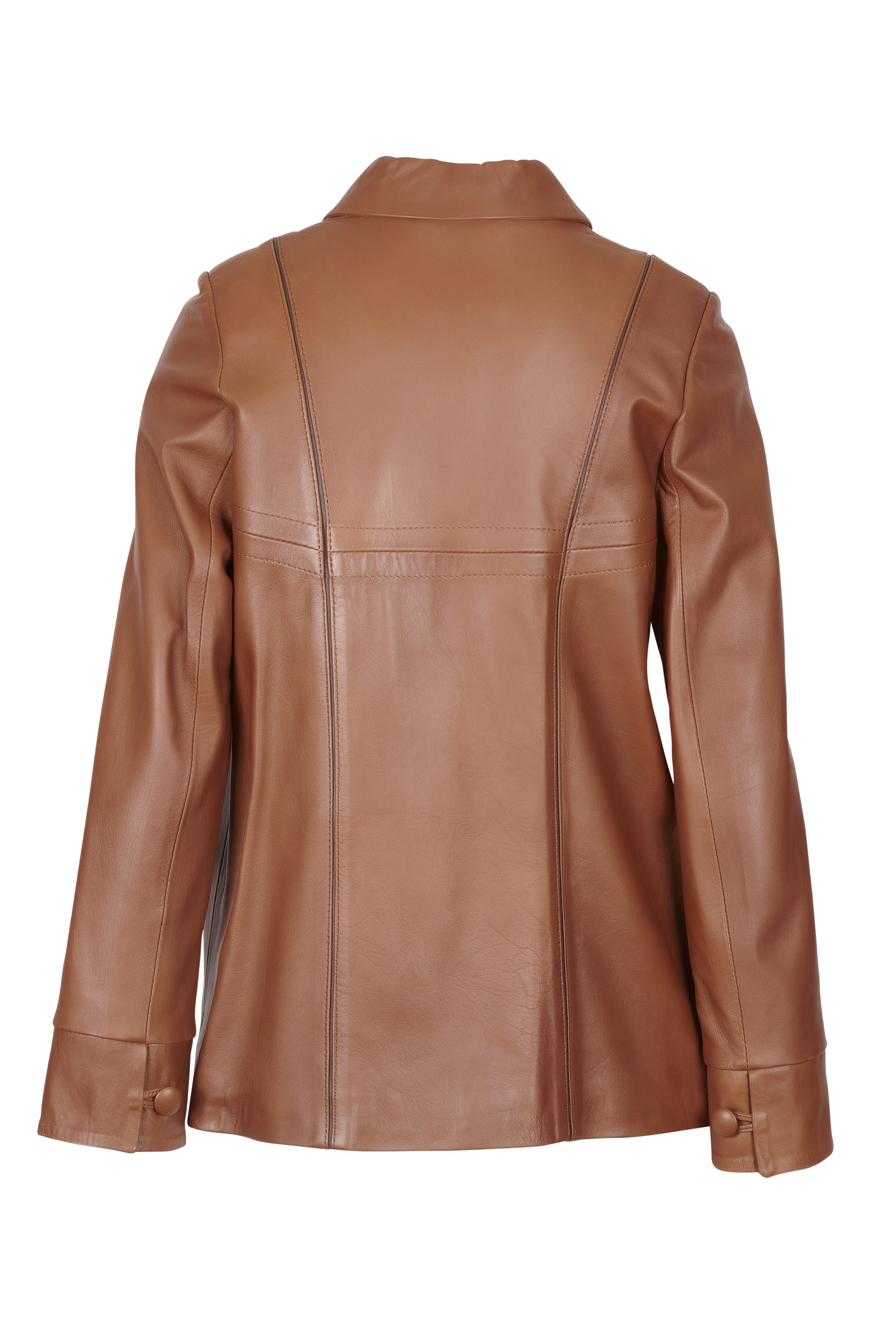 Casaco em pele Edite