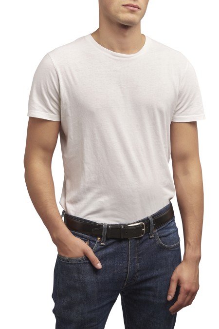 Cinto clássico em pele 02 Cinto clássico em pele 02