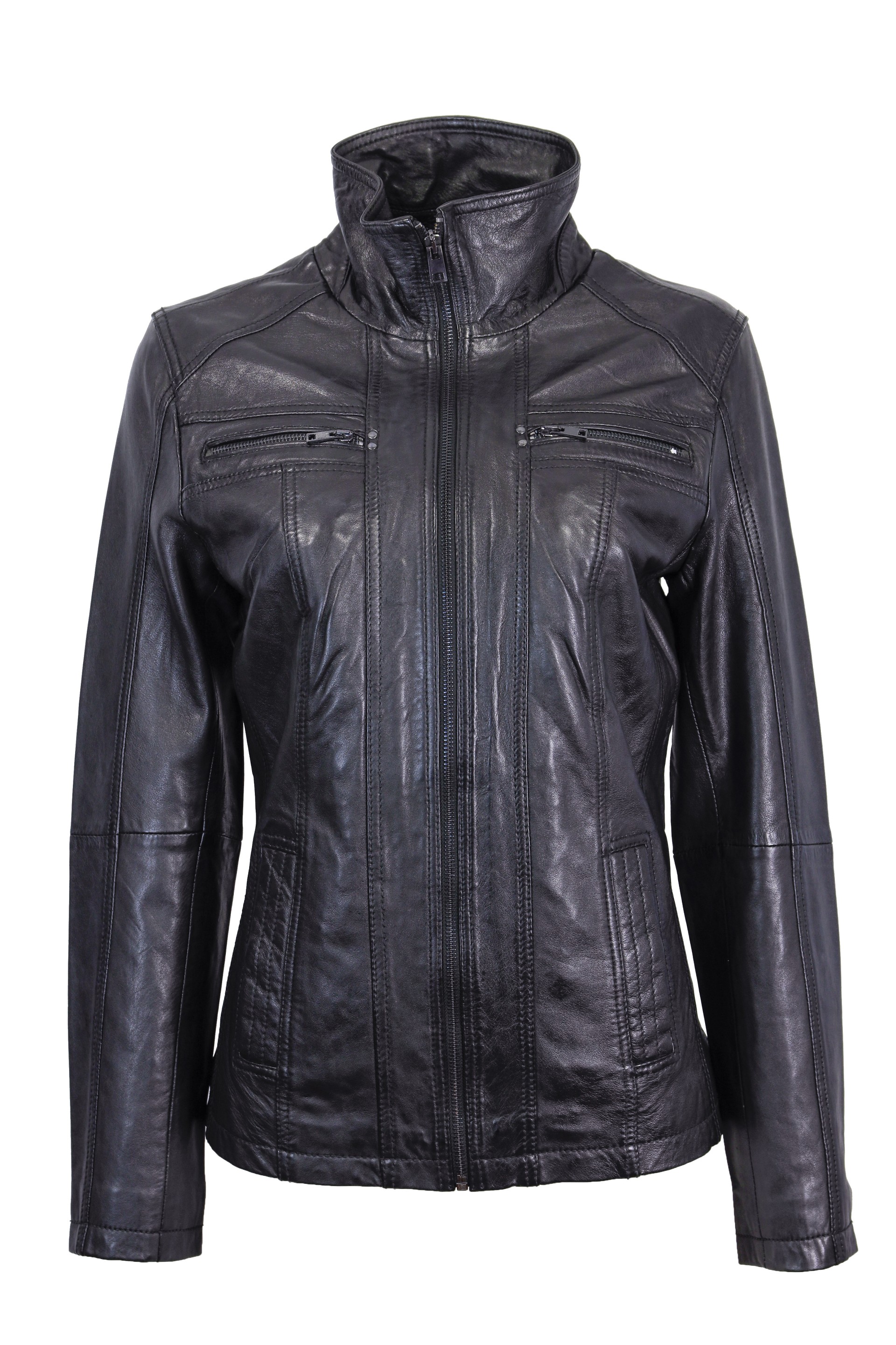 Blusão em pele Diana