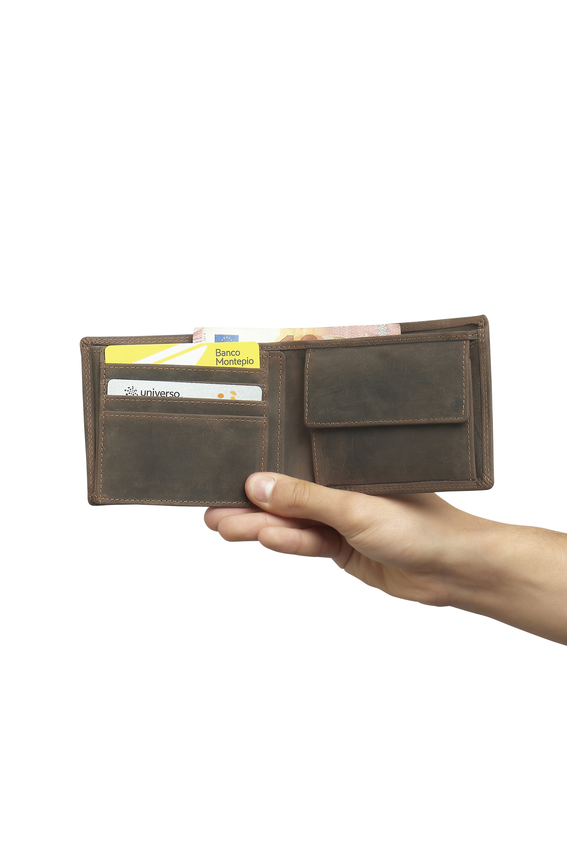 Carteira em pele 9008