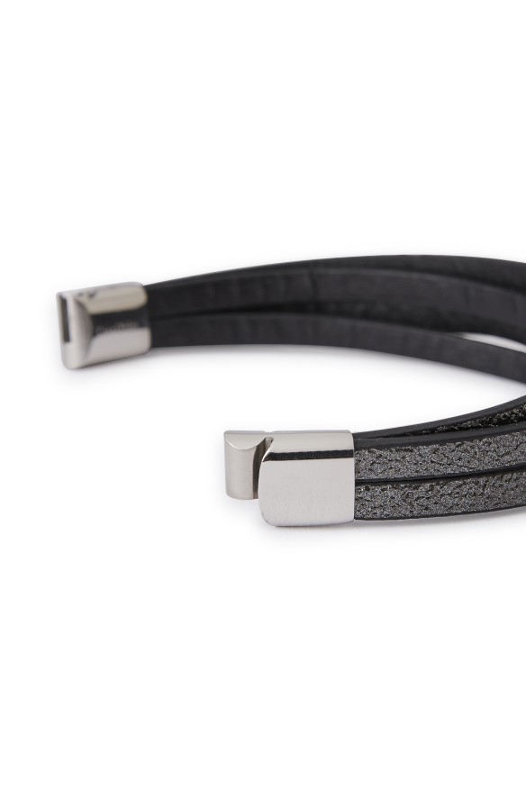 Pulseira cor de chumbo