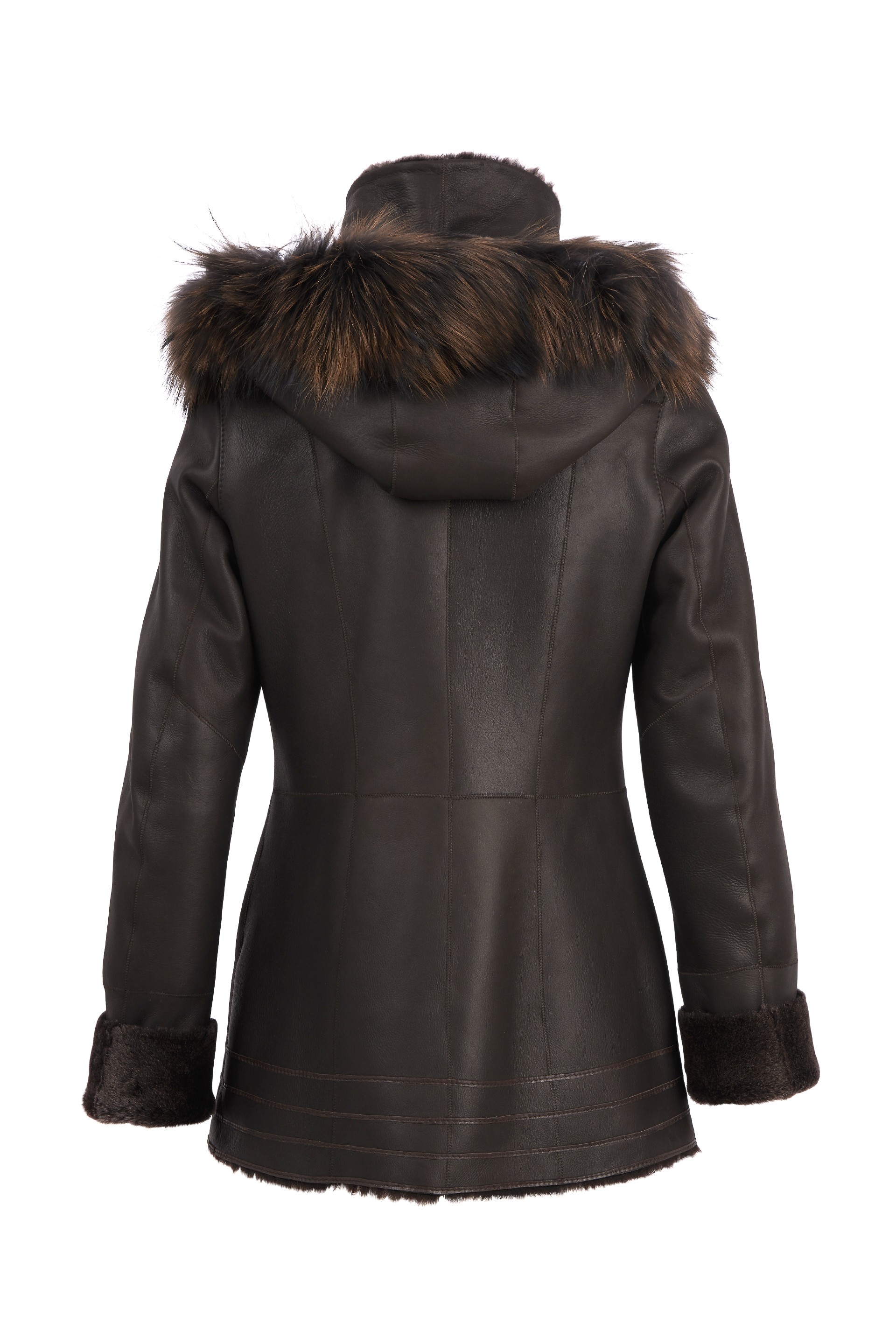 Casaco em pele Astrid