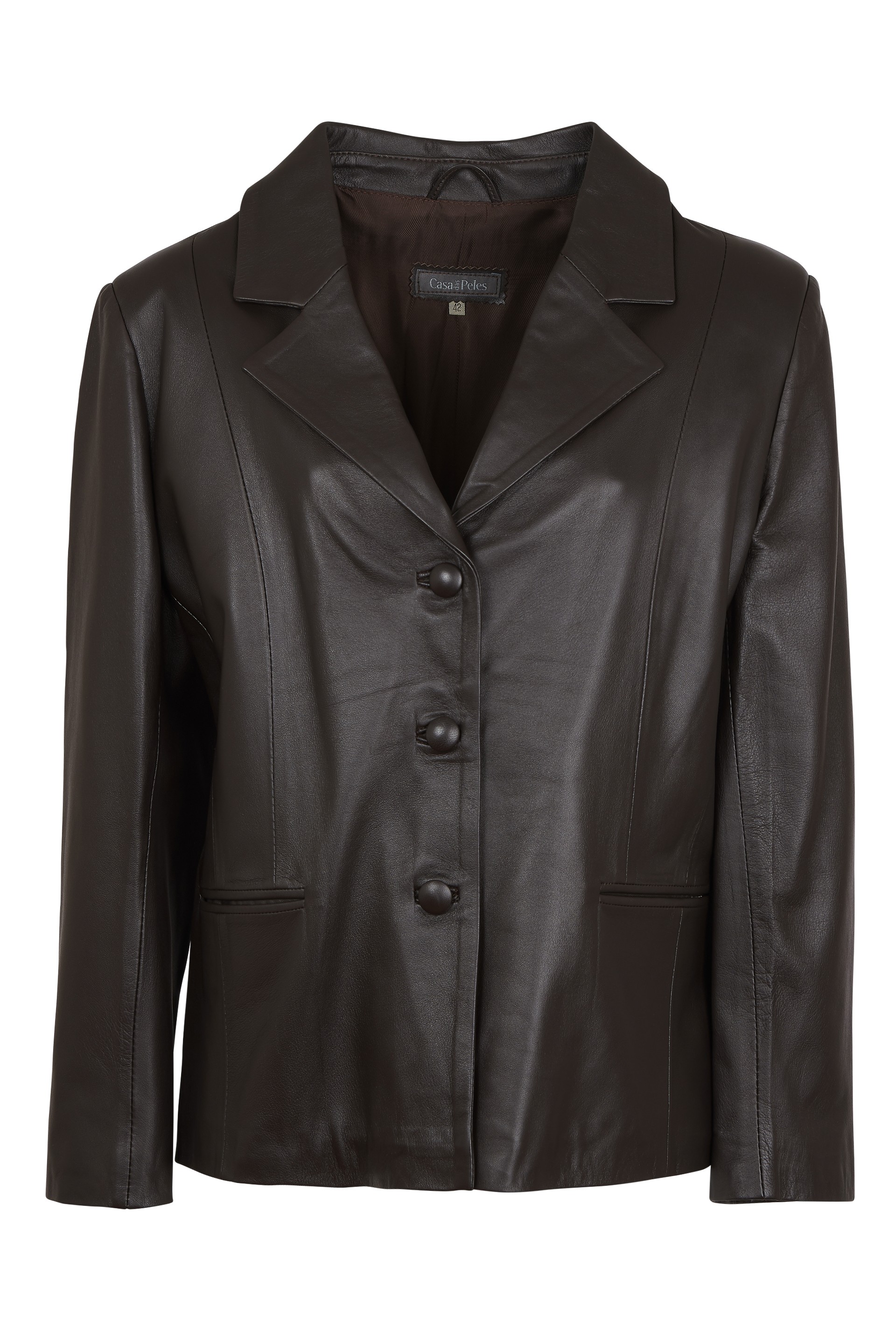 Blazer em pele Simone