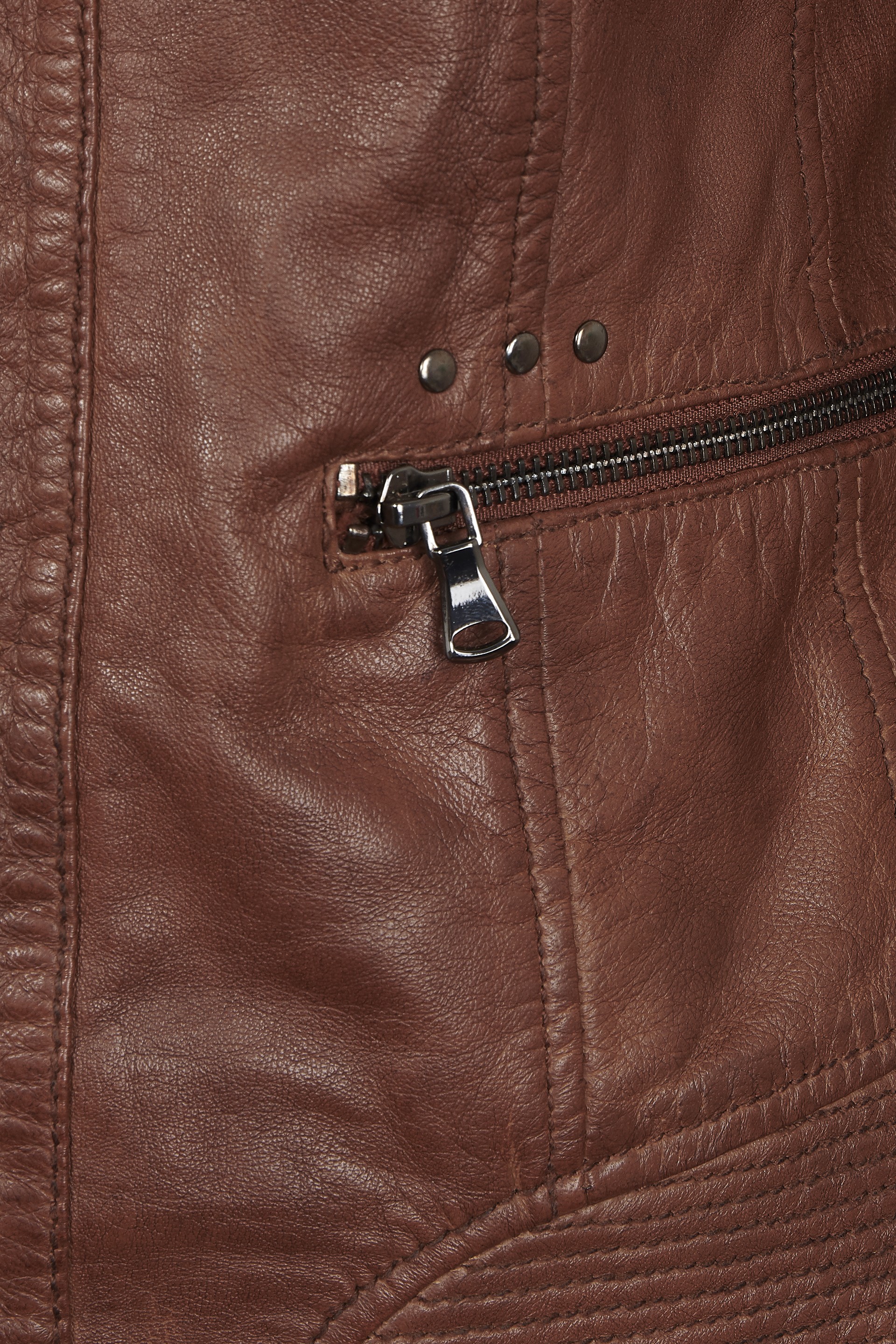 Blusão em pele Alexandra