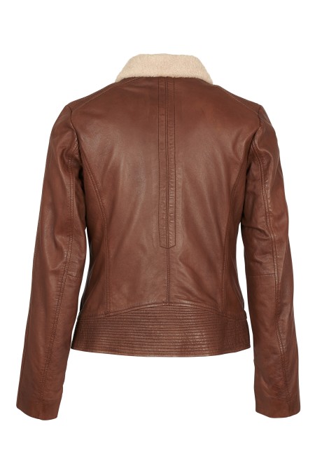 Bluso em pele Alexandra