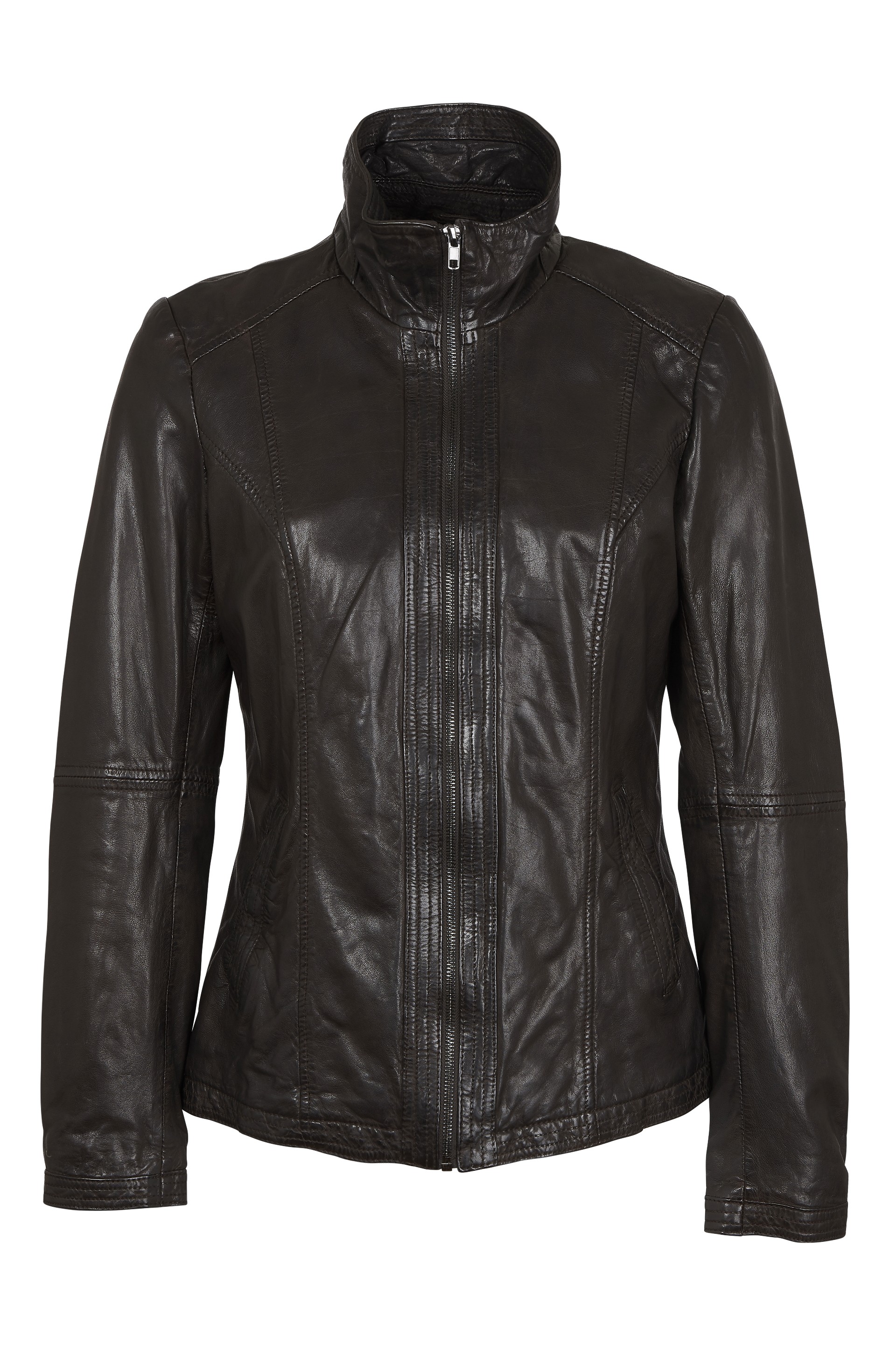 Blusão em pele Isabela