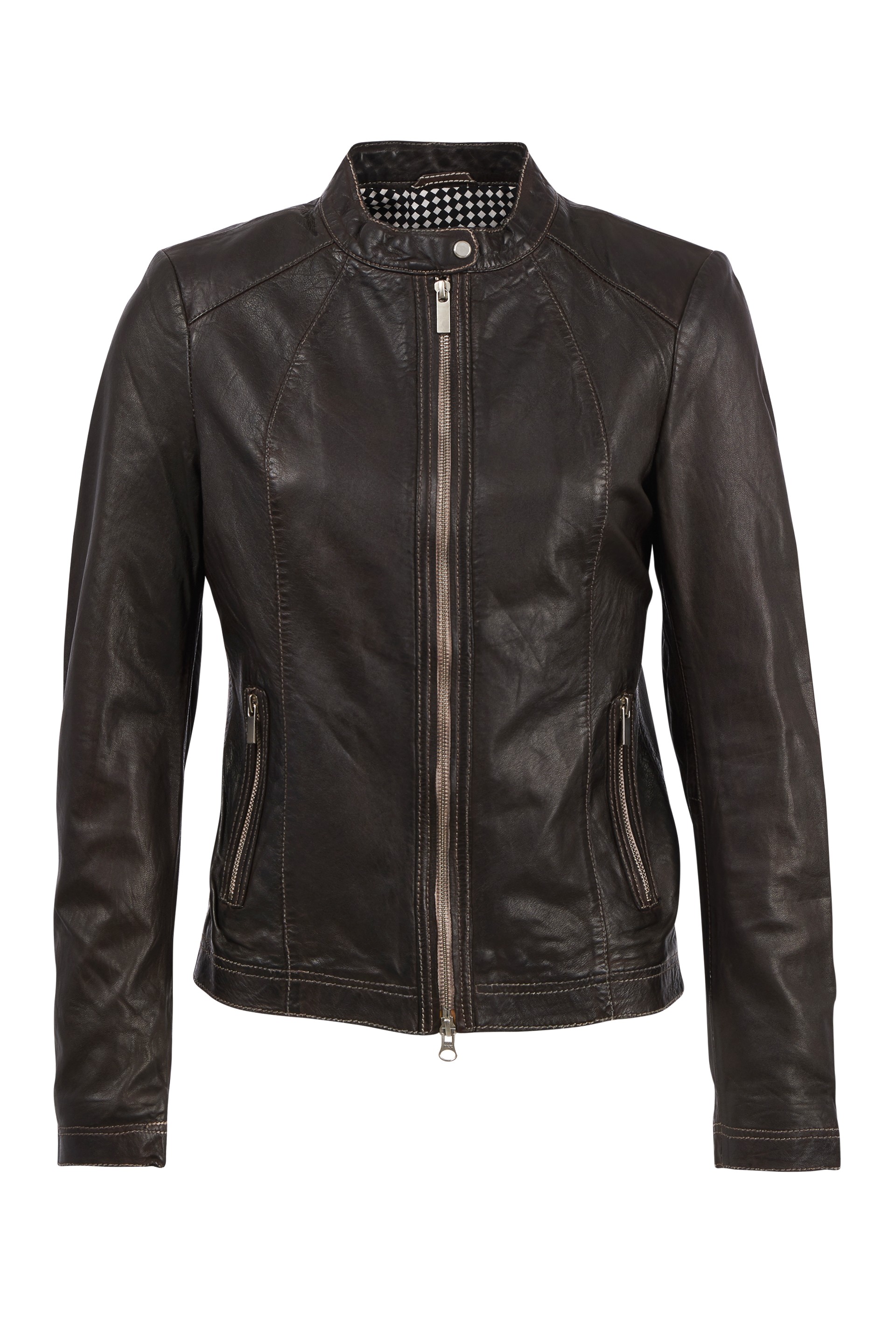 Blusão em pele Nicéia