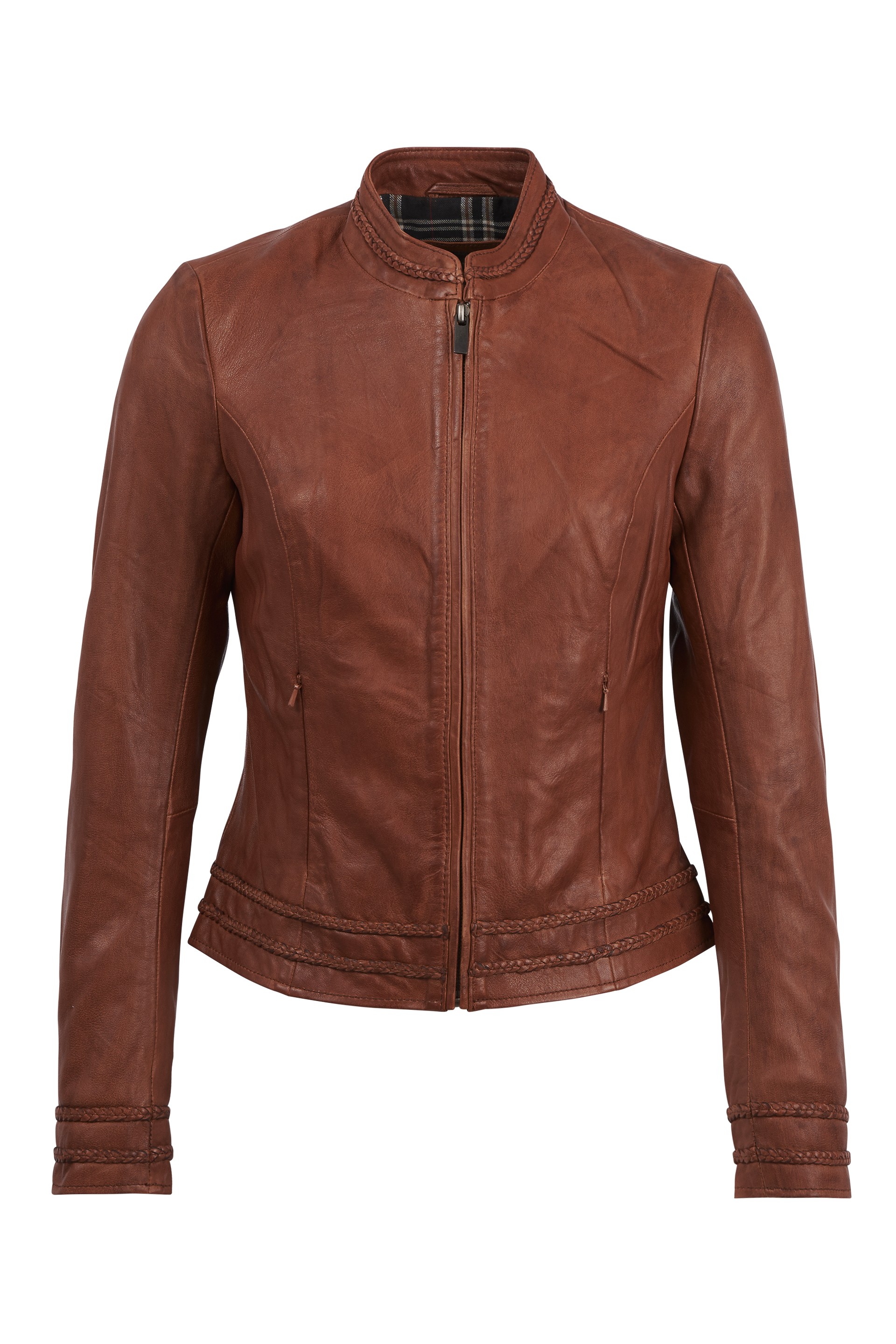 Blusão em pele Giselle