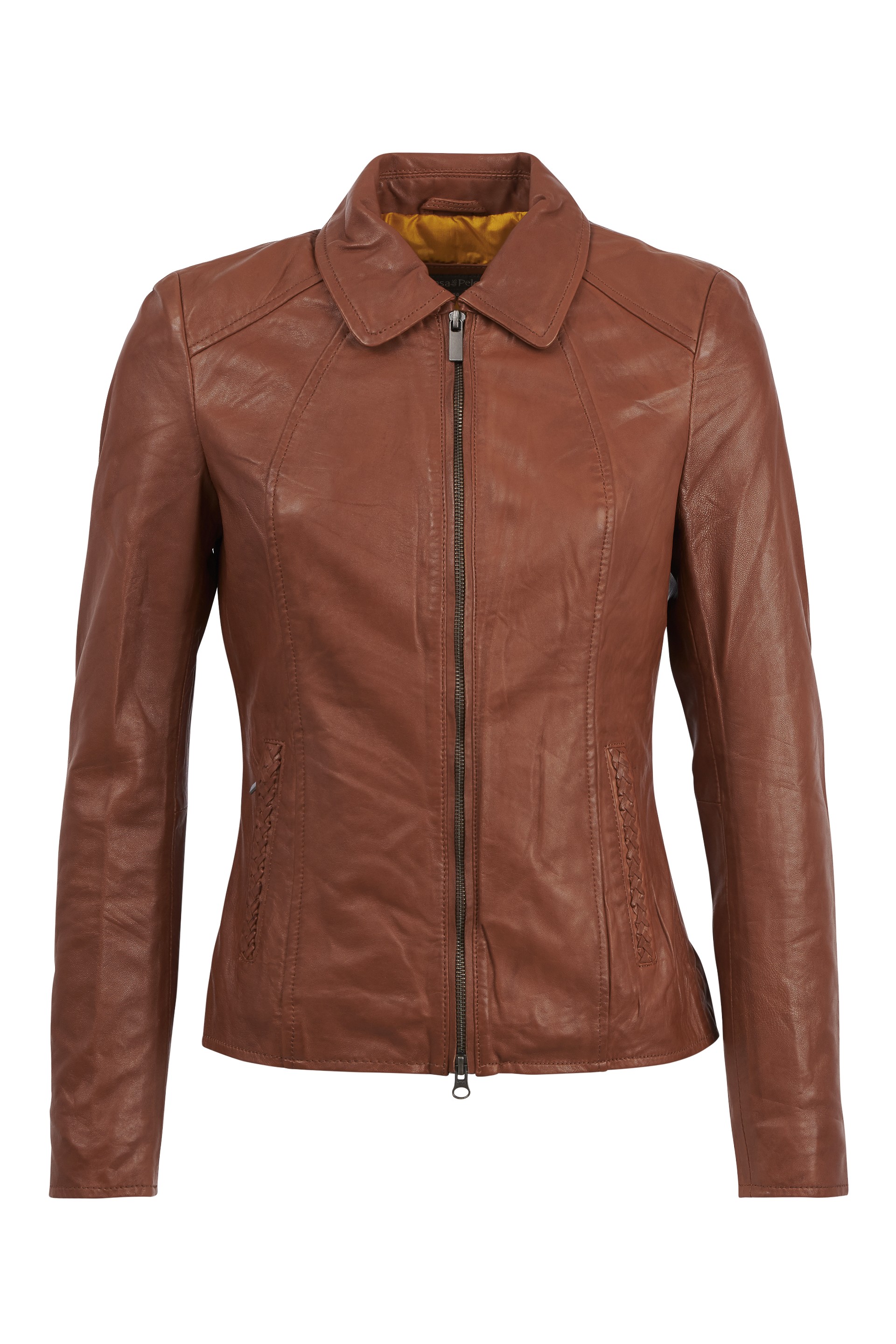 Blusão em pele Kate