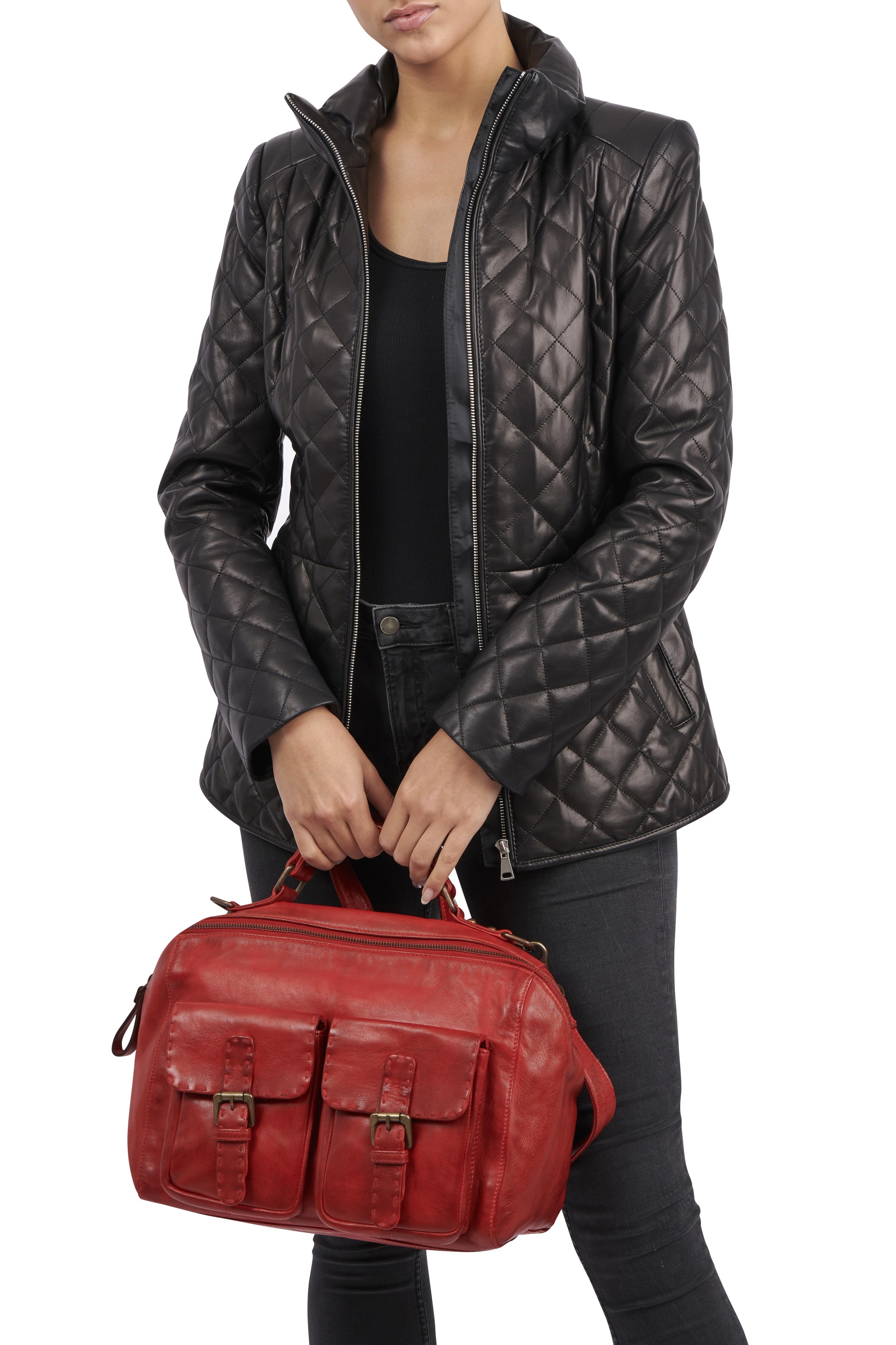 Mala / pasta em pele