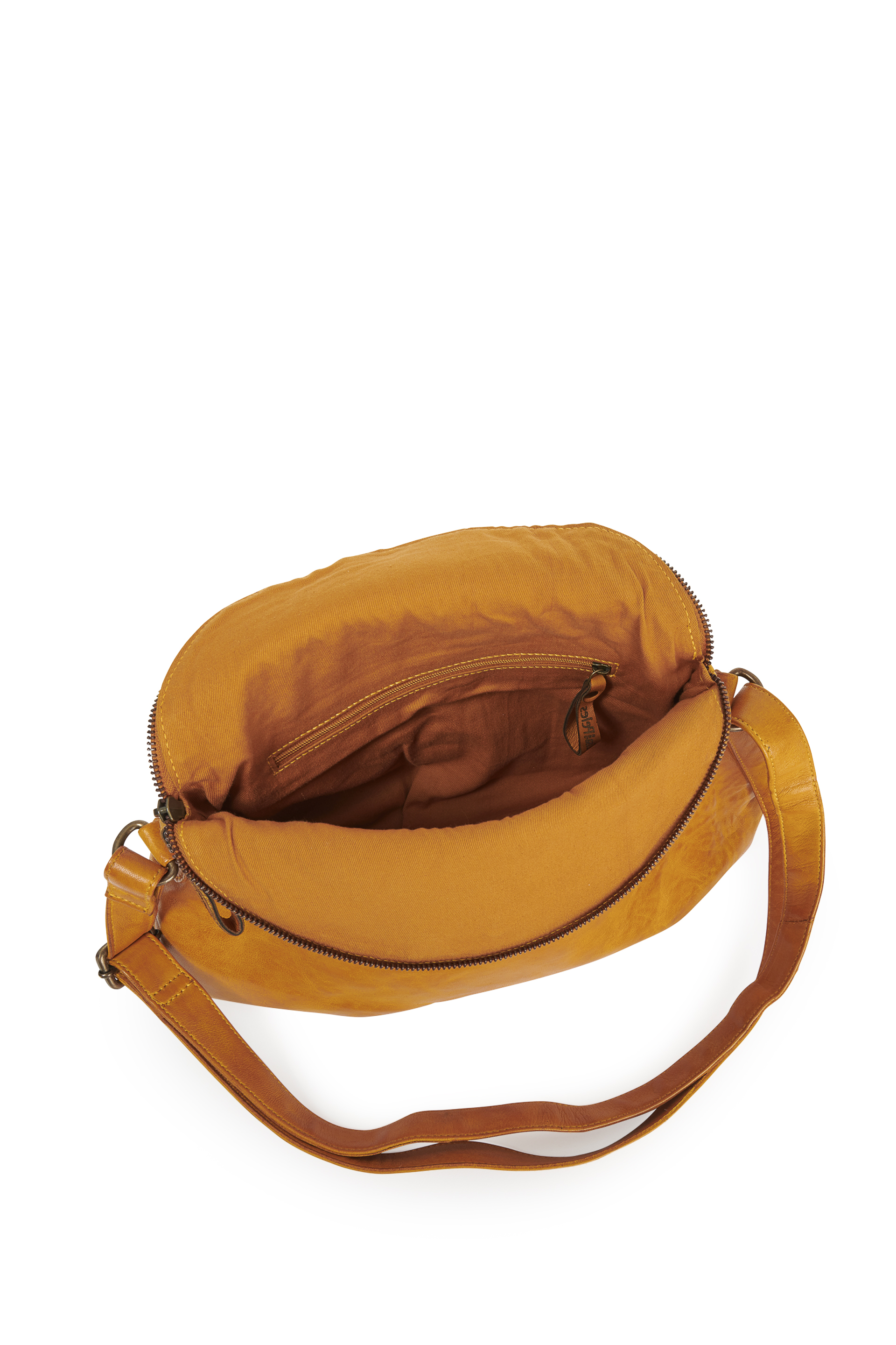 Mala em pele à tiracolo