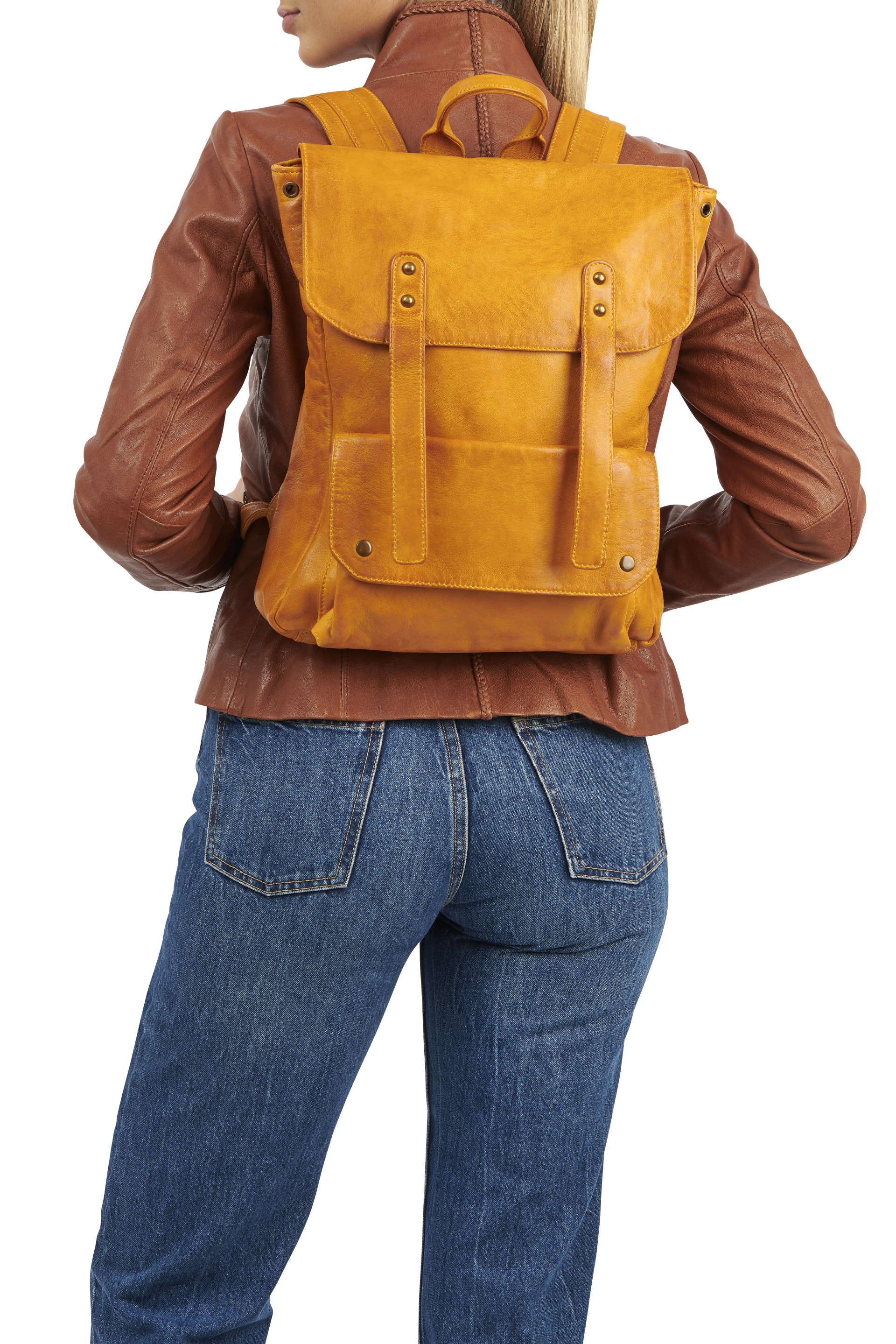 Mochila em pele 0SE039