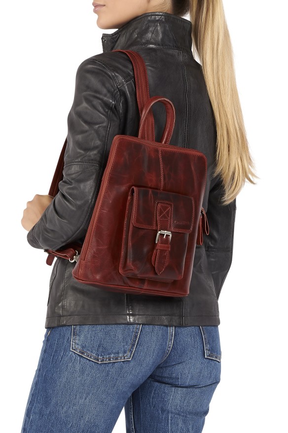 Mochila em pele 115