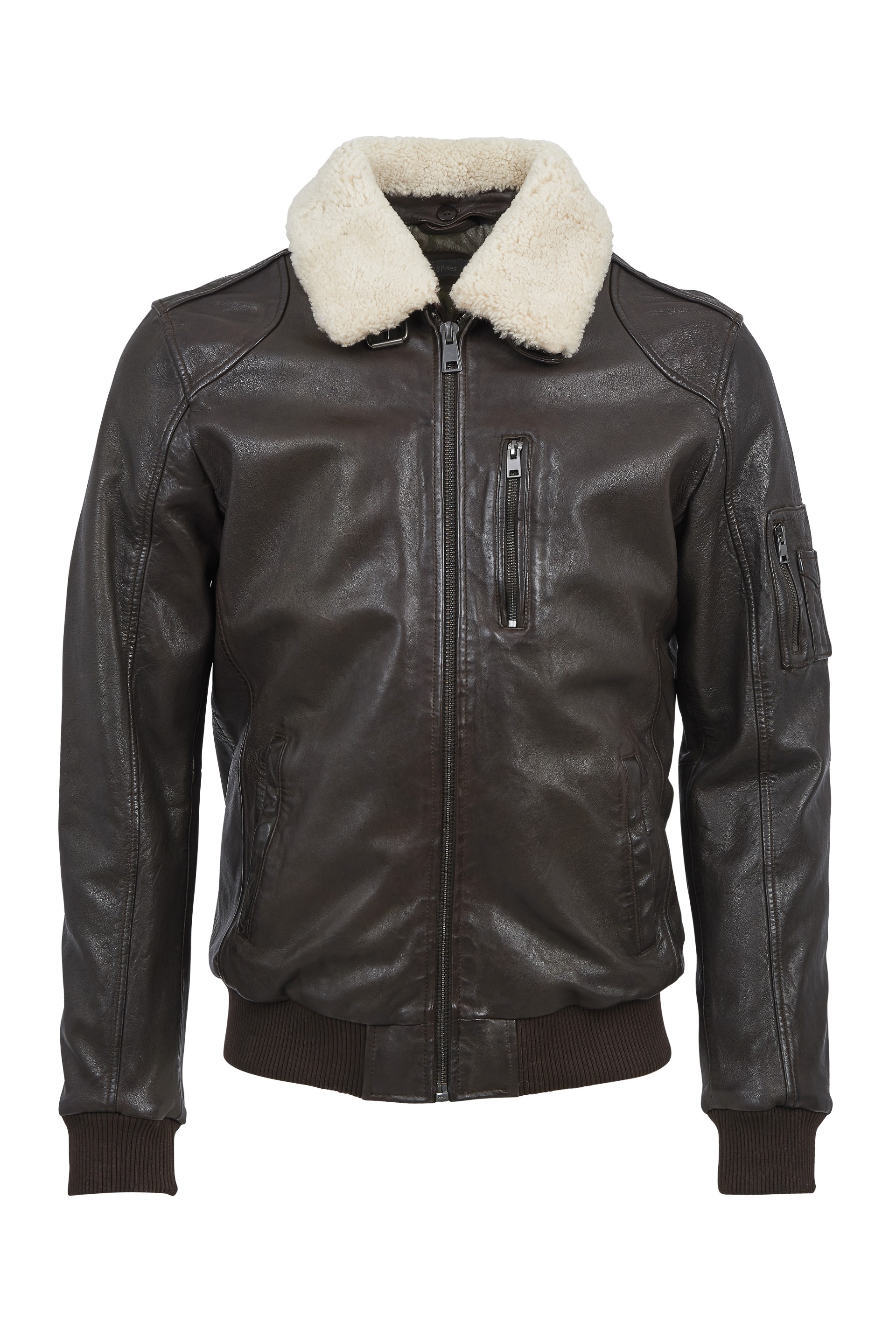 Blusão em pele Patrick